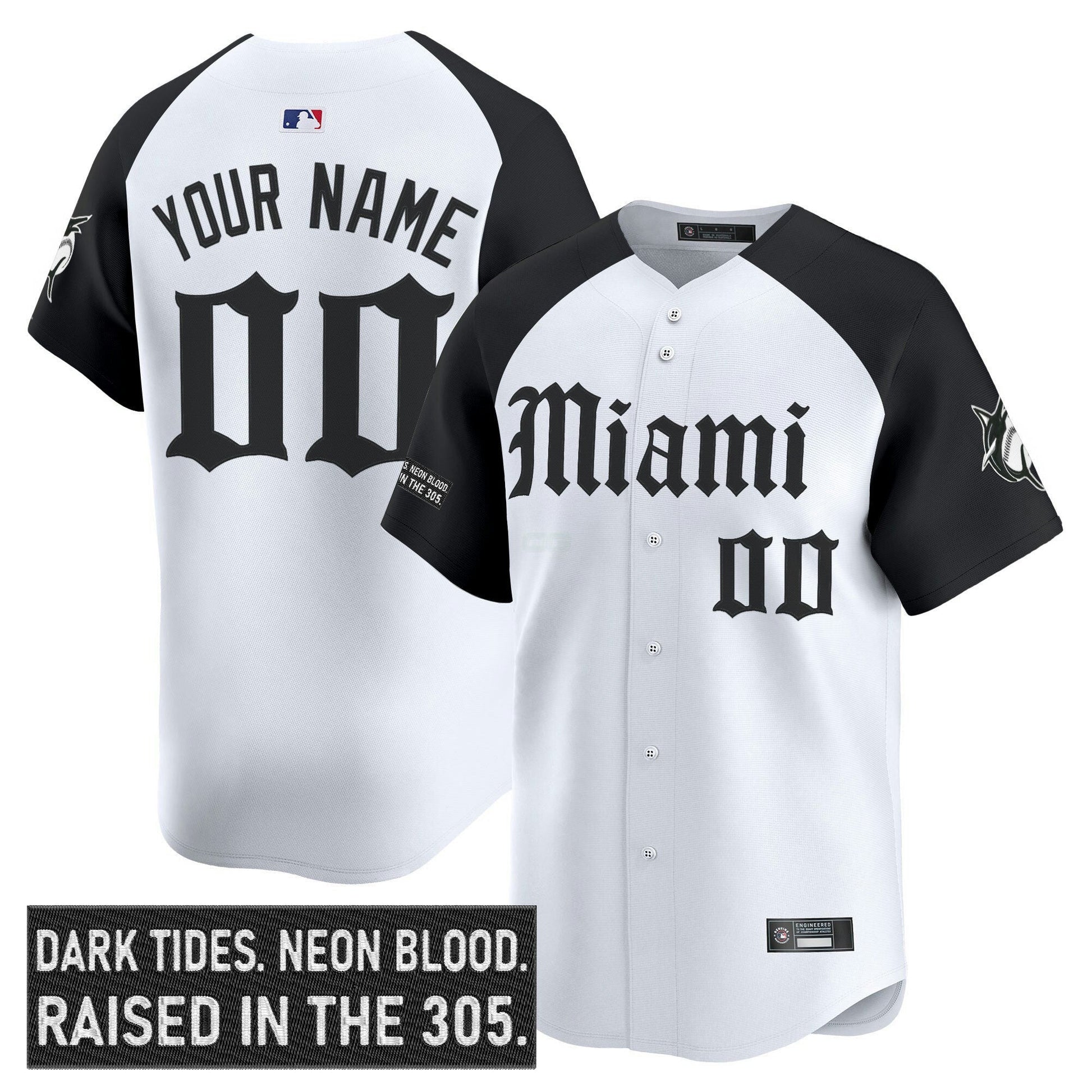 Camisa MLB Miami ‘Gothic Vice Edition’ Vapor Premier Limited Jersey