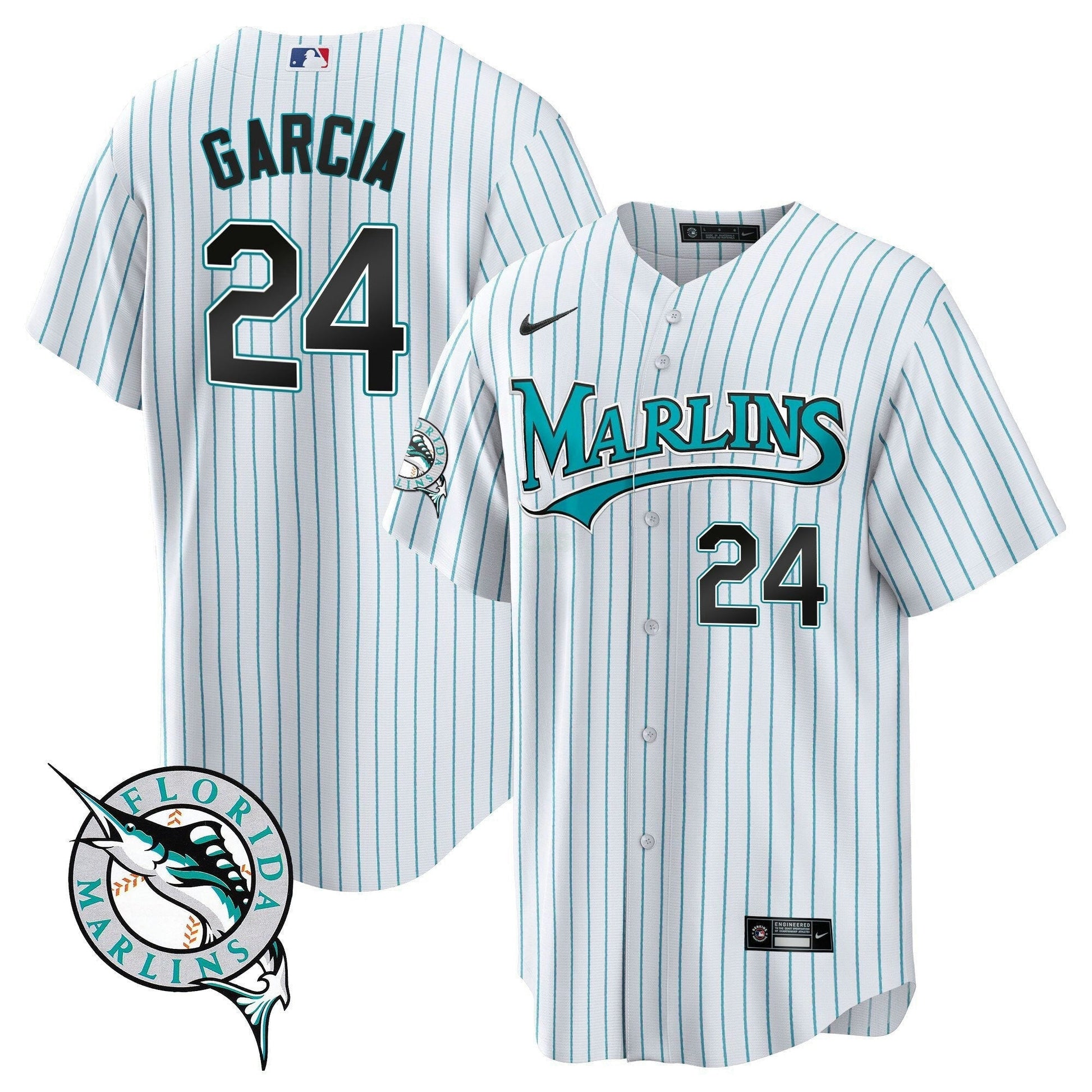 Camisa MLB Miami Throwback Cool Base Jersey
