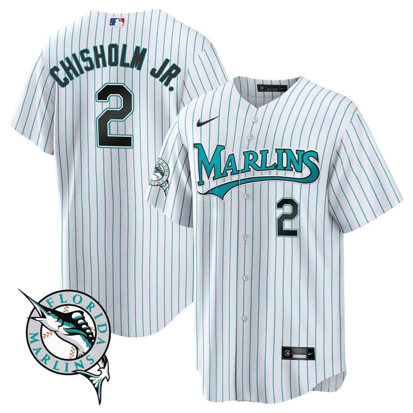 Camisa MLB Miami Throwback Cool Base Jersey