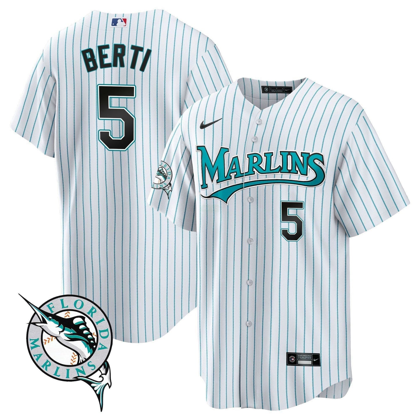 Camisa MLB Miami Throwback Cool Base Jersey