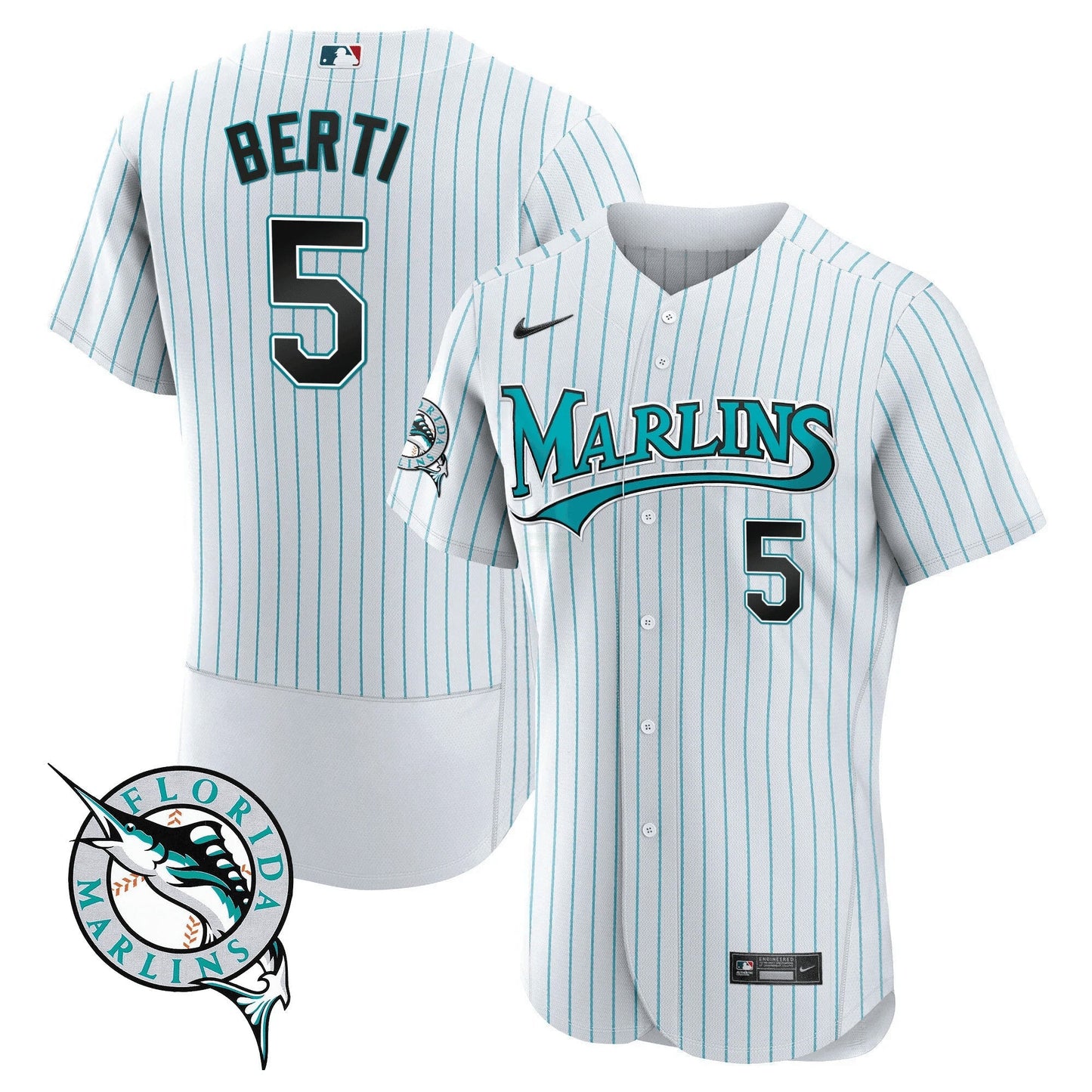 Camisa MLB Miami Throwback Flex Base Jersey
