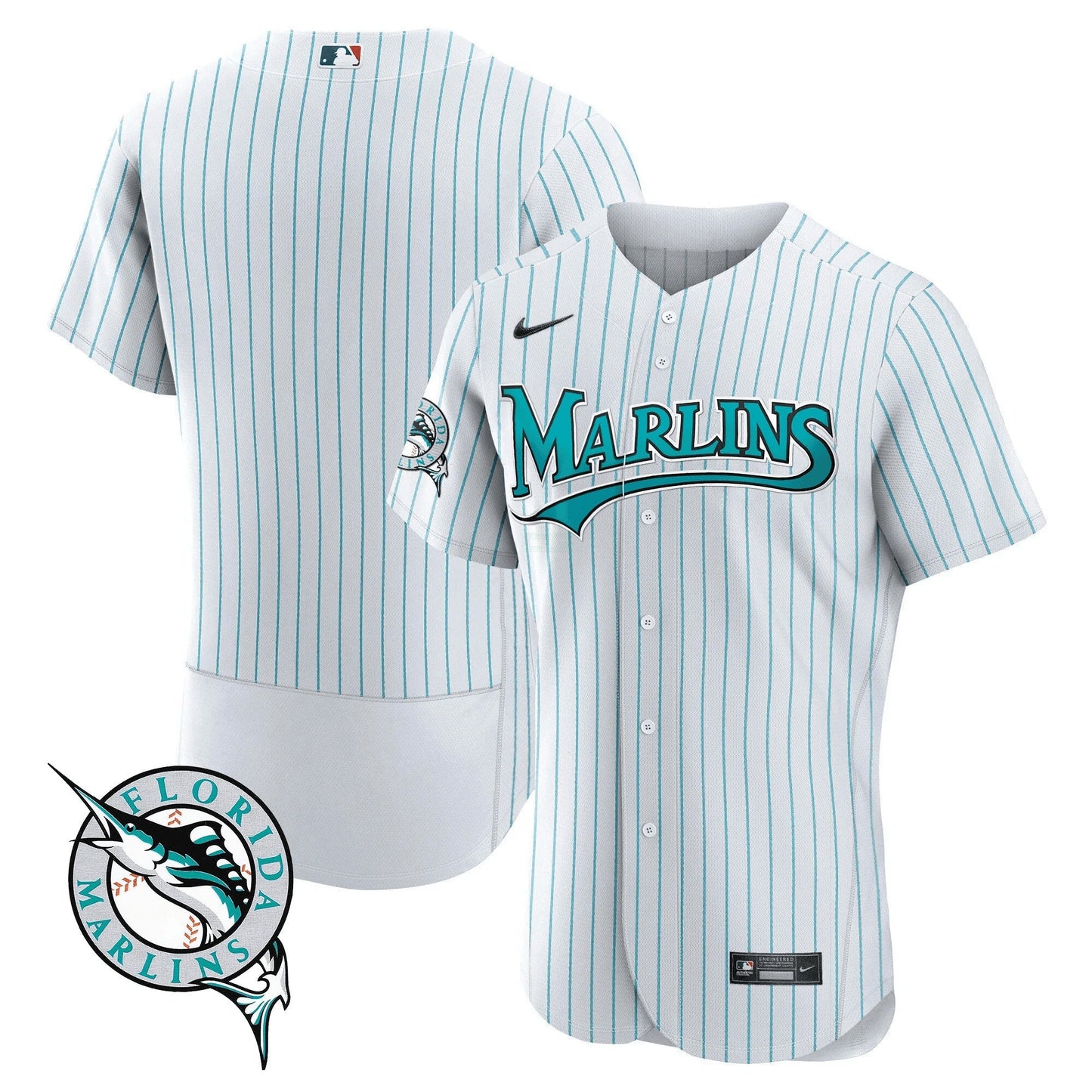 Camisa MLB Miami Throwback Flex Base Jersey