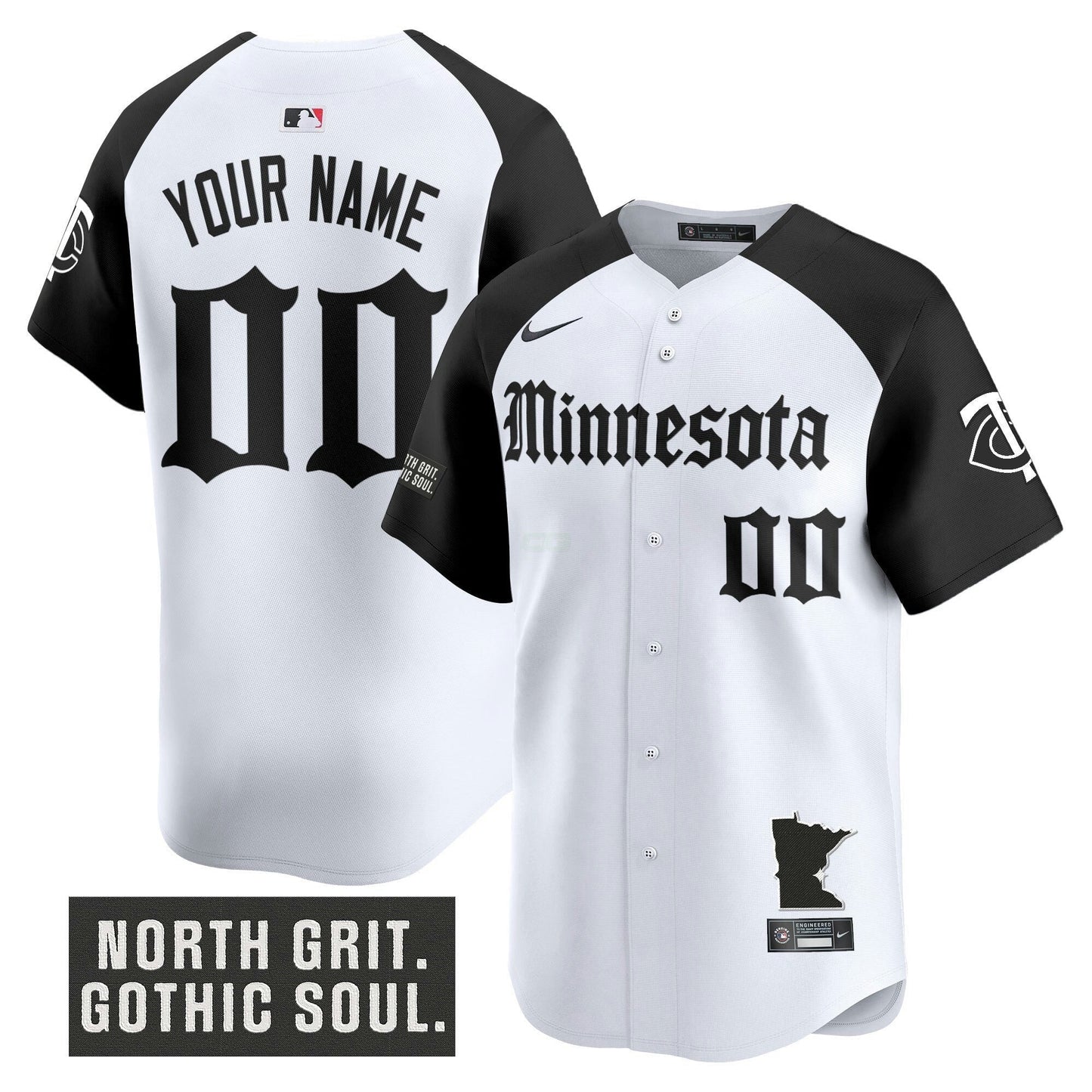 Camisa MLB Minnesota ‘Gothic North Edition’ Vapor Premier Limited Jersey