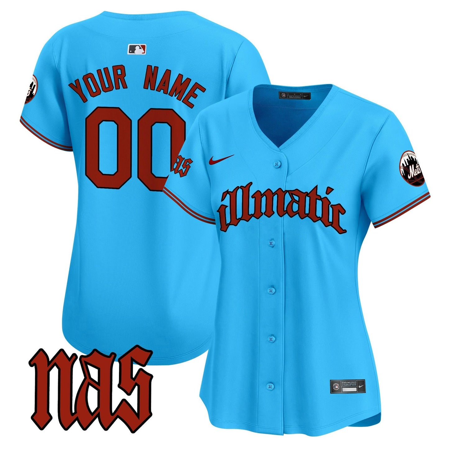 Camisa MLB Nas Illmatic Vapor Premier Limited Jersey