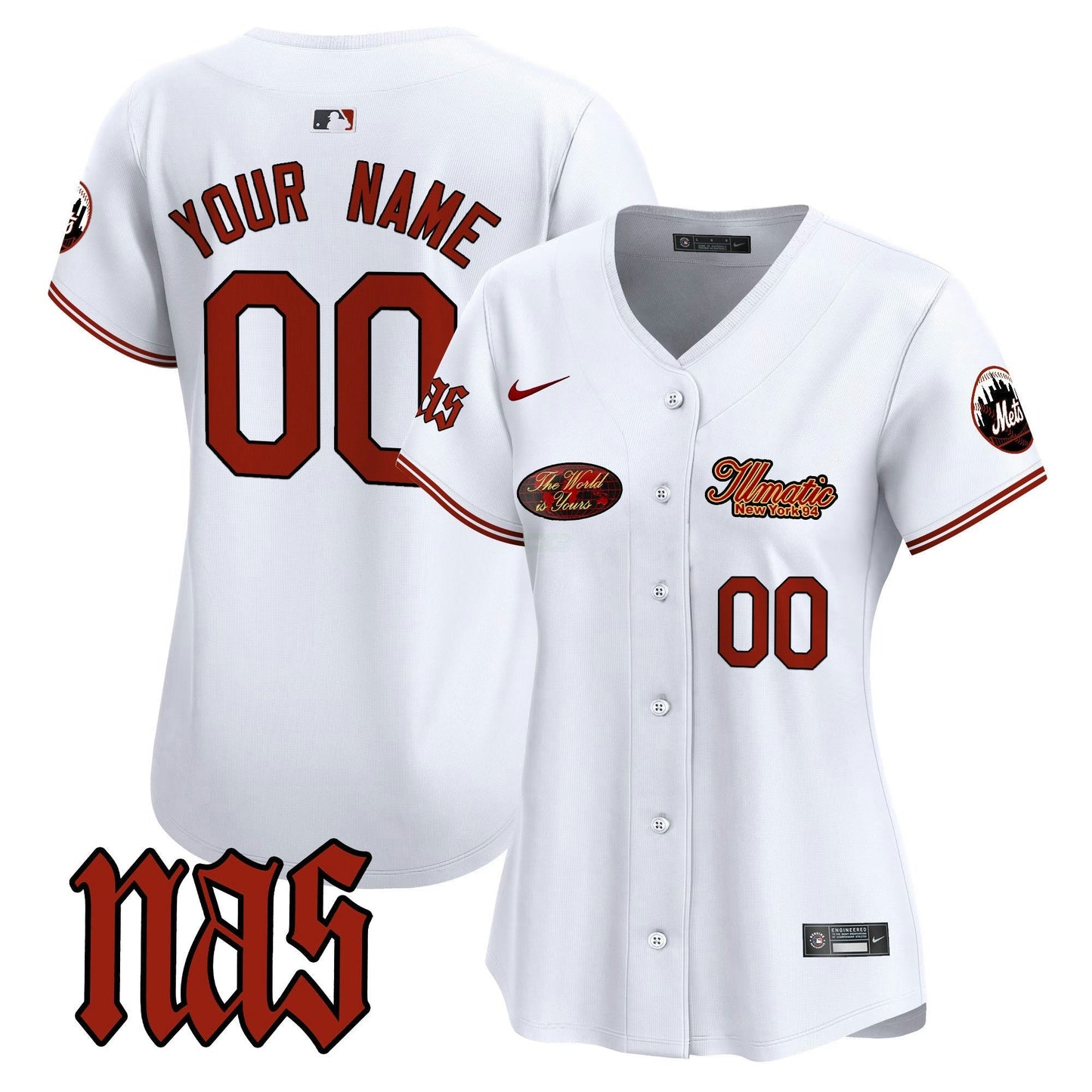 Camisa MLB Nas Illmatic Vapor Premier Limited Jersey V2