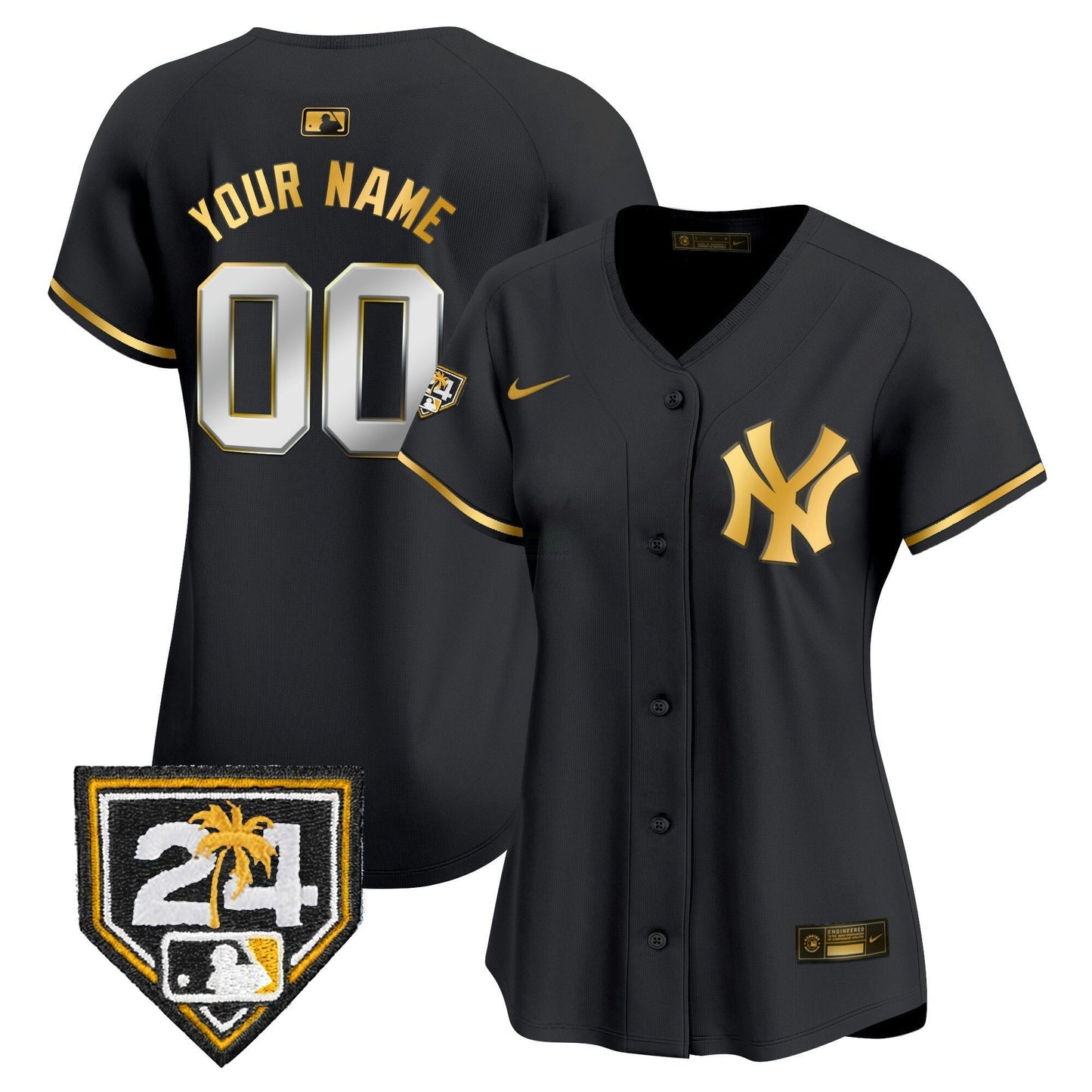 Camisa MLB New York 2024 Spring Training Patch Vapor Premier Limited Jersey