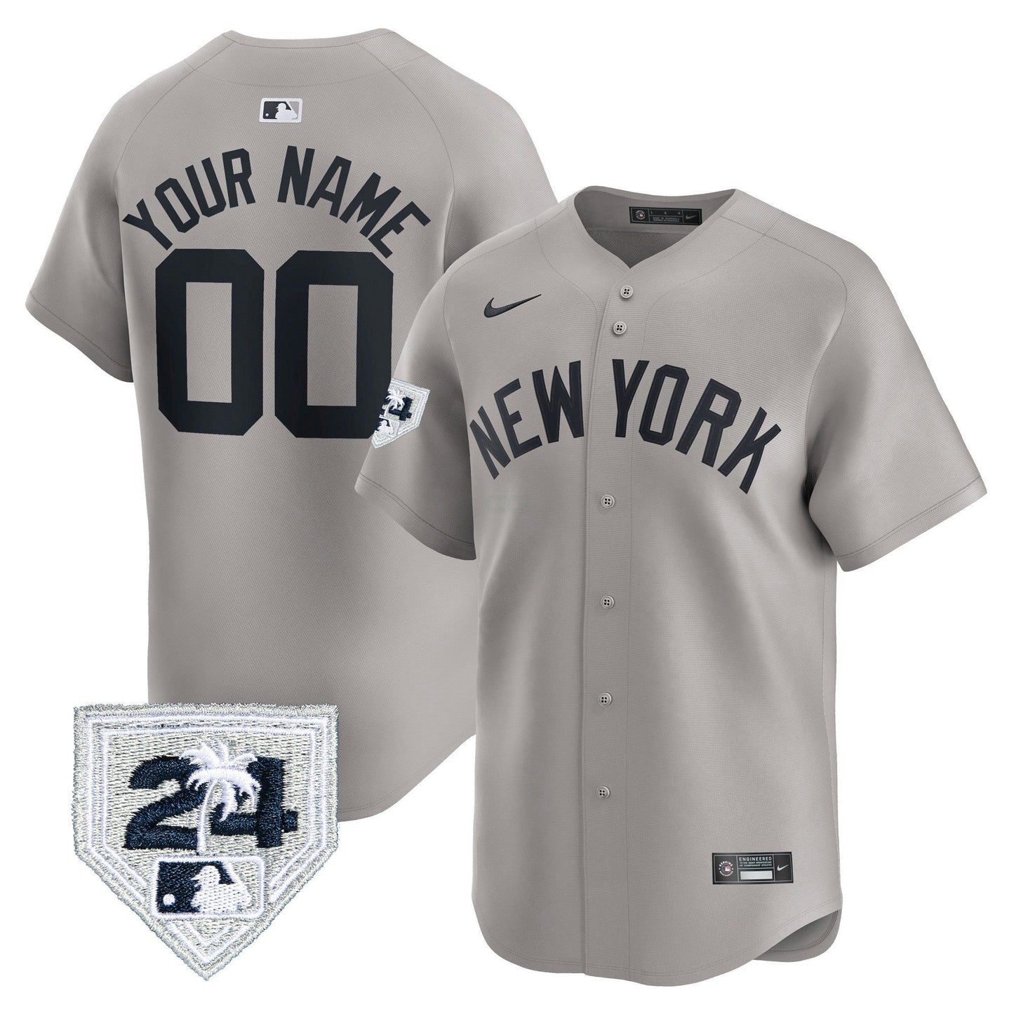 Camisa MLB New York 2024 Spring Training Patch Vapor Premier Limited Jersey