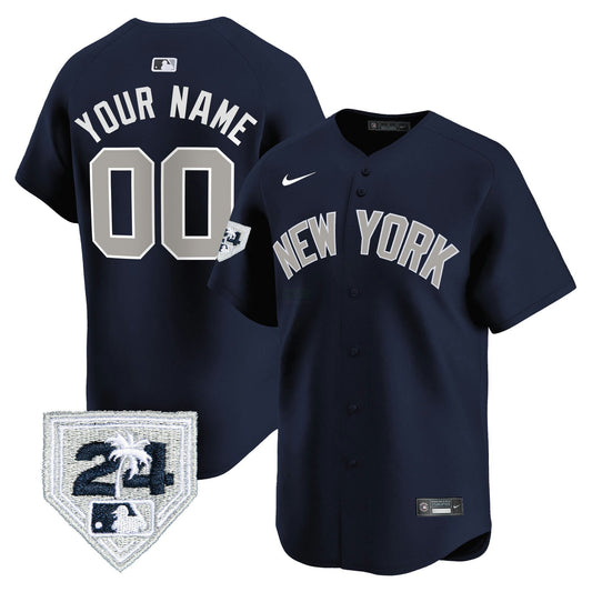 Camisa MLB New York 2024 Spring Training Patch Vapor Premier Limited Jersey