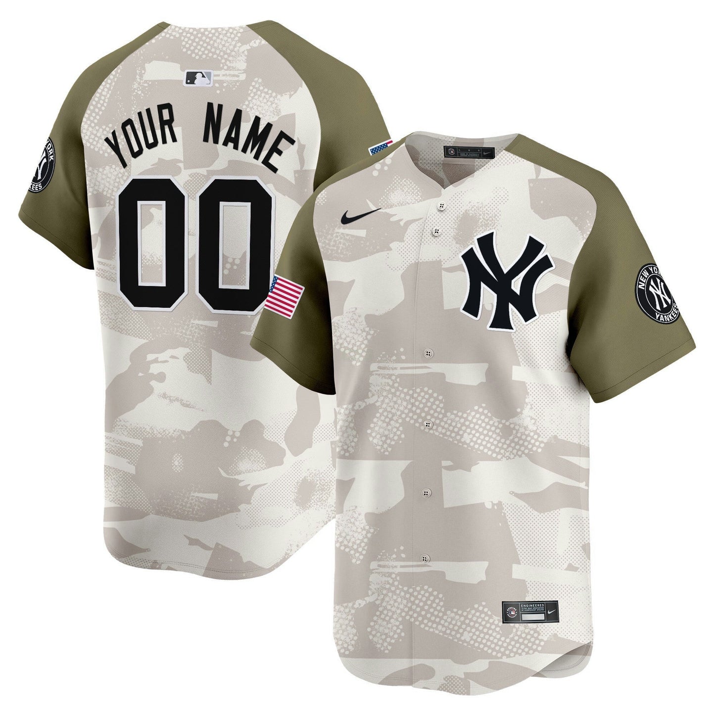 Camisa MLB New York 2025 Armed Forces Day Vapor Premier Limited Jersey – Stitched