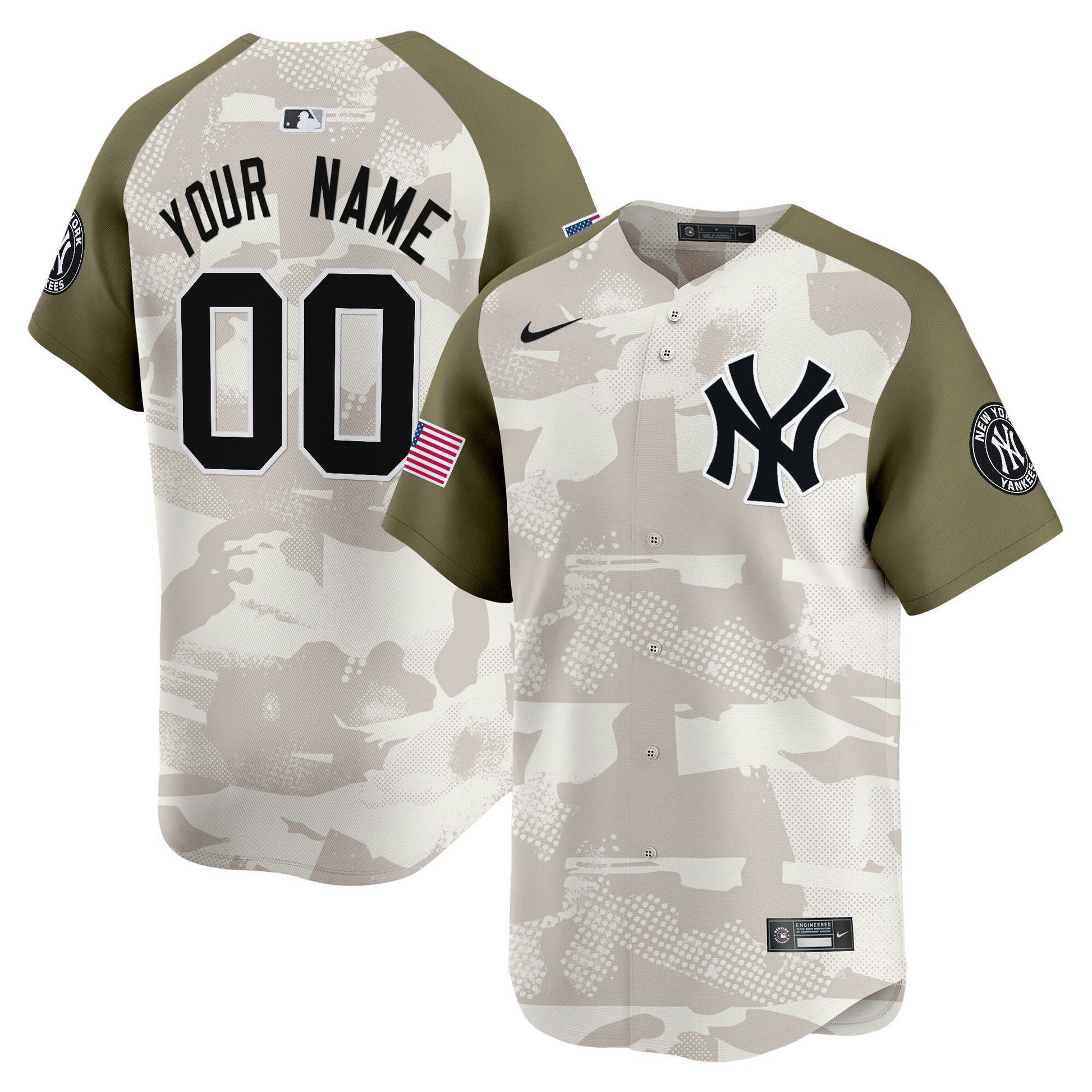 Camisa MLB New York 2025 Armed Forces Day Vapor Premier Limited Jersey – Stitched