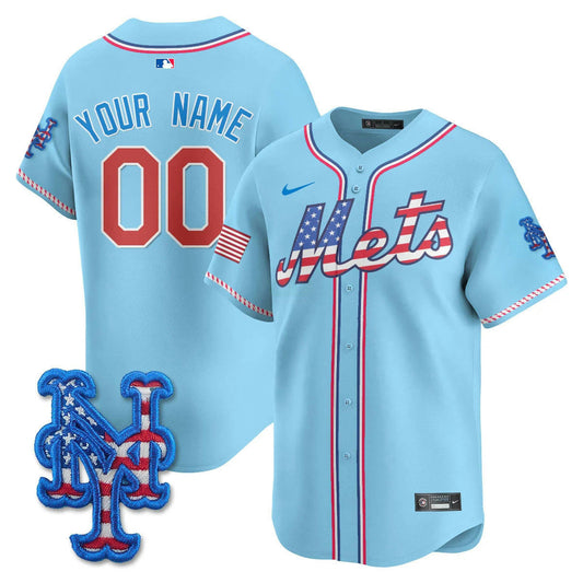 Camisa MLB New York Mets New York 2025 Fourth of July Vapor Premier Limited Jersey