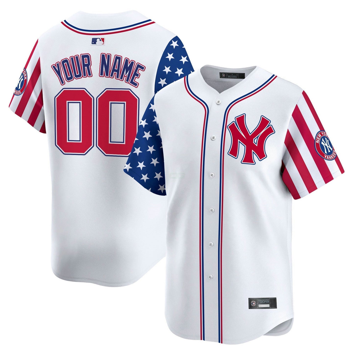 Camisa MLB New York Yankees New York 2025 Independence Day Vapor Premier Limited Jersey