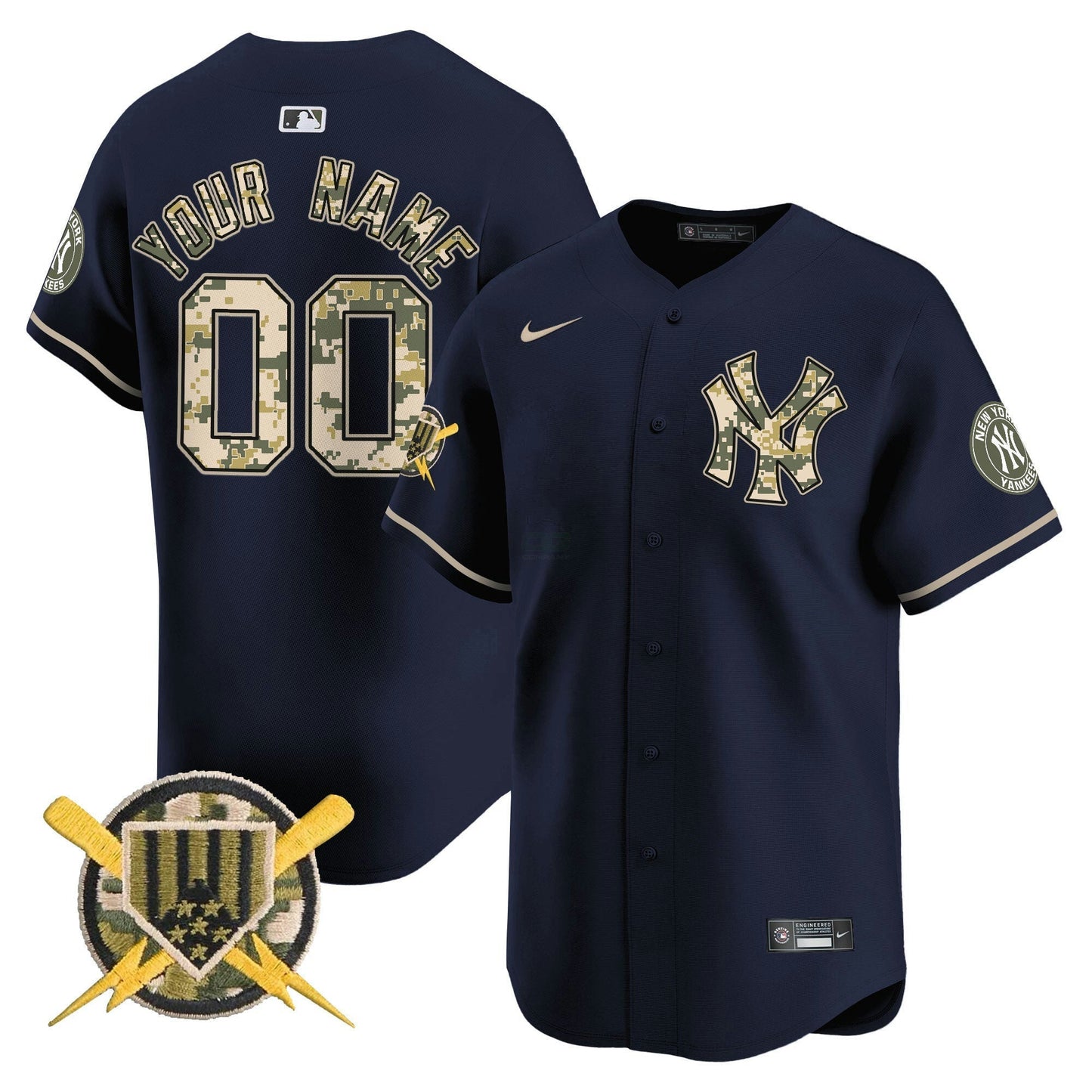 Camisa MLB New York Armed Forces Day Vapor Premier Limited Jersey