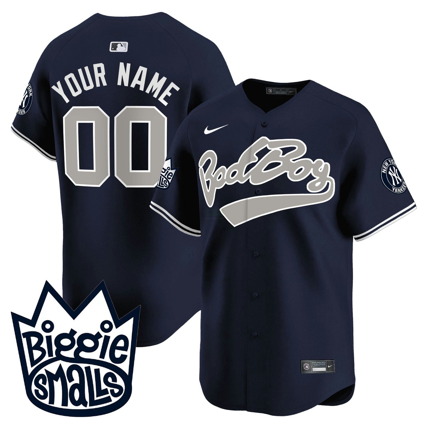 Camisa MLB New York Biggie Smalls Vapor Premier Limited Jersey