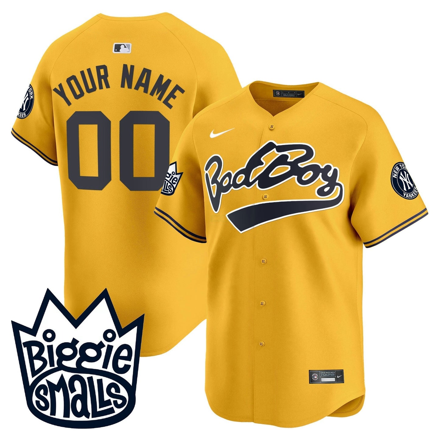Camisa MLB New York Biggie Smalls Vapor Premier Limited Jersey