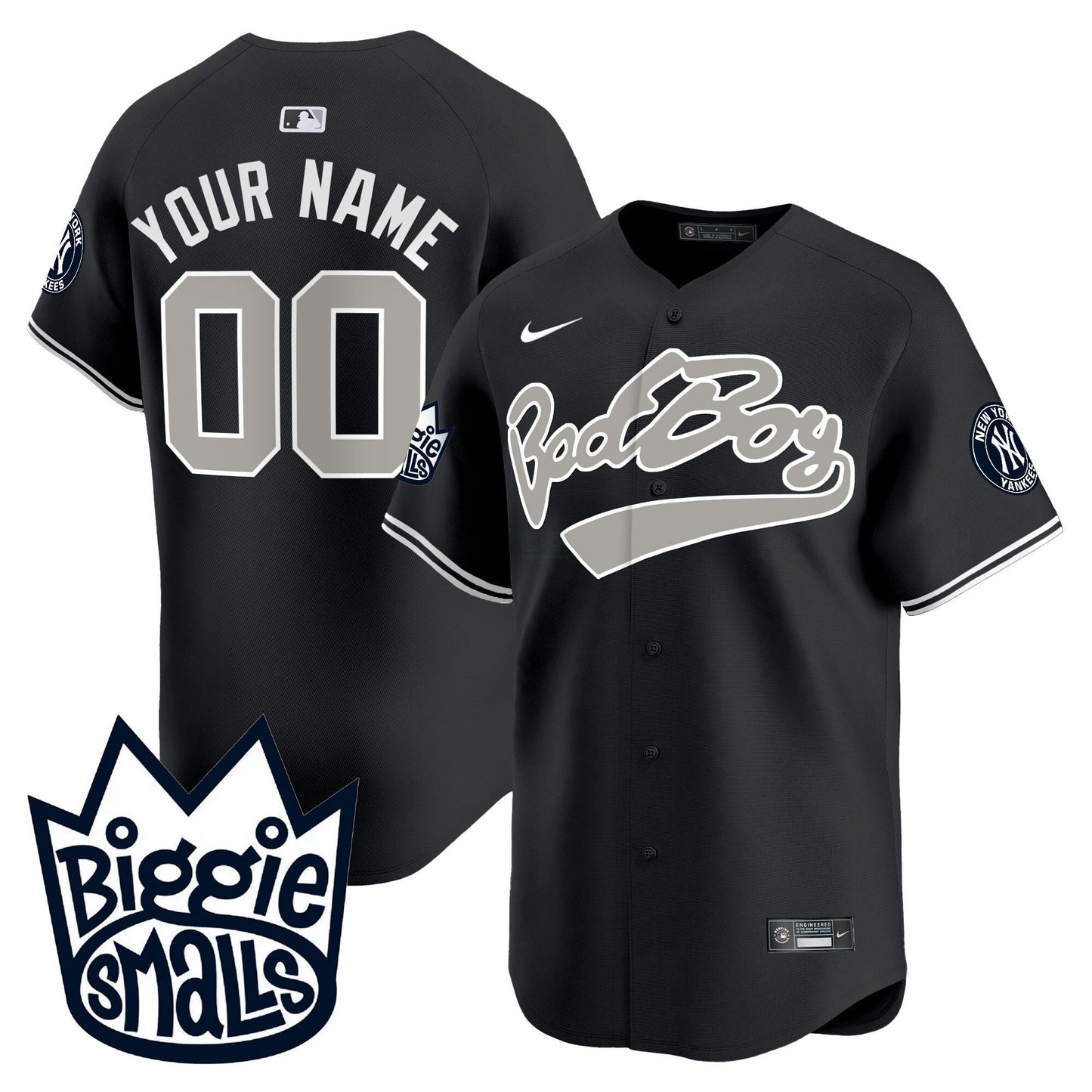 Camisa MLB New York Biggie Smalls Vapor Premier Limited Jersey