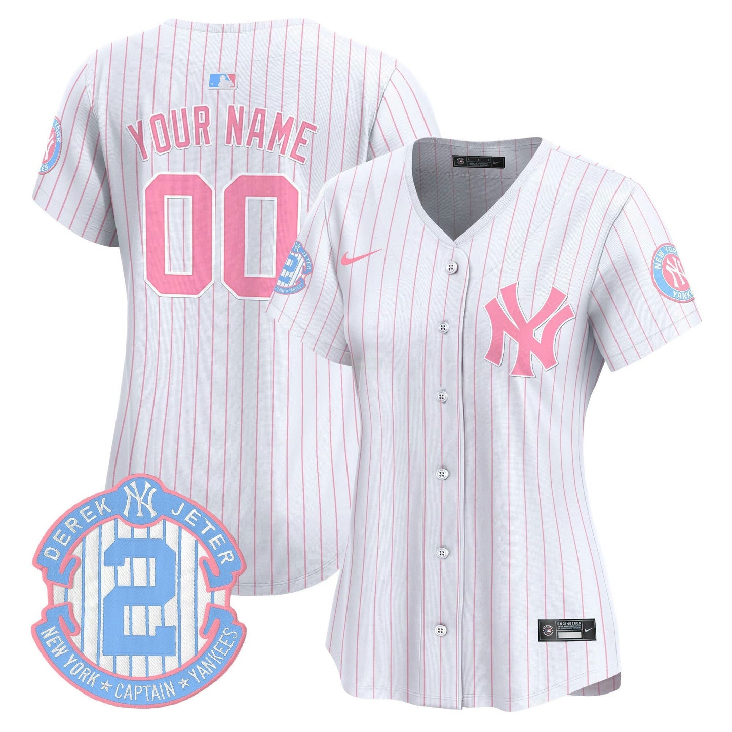 Camisa MLB New York Bubblegum Pink Vapor Premier Limited Jersey