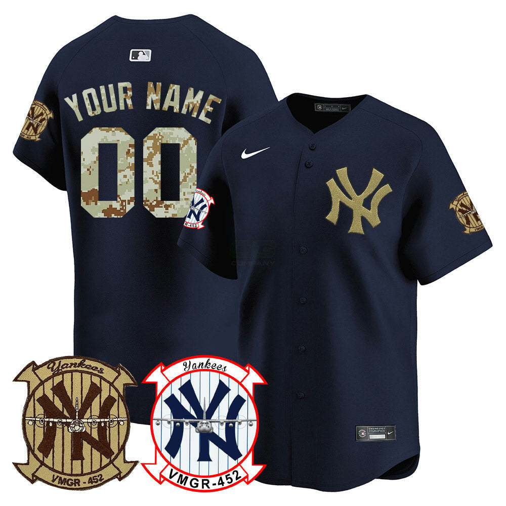 Camisa MLB New York Desert USMC Alternativa Vapor Premier Limited Jersey