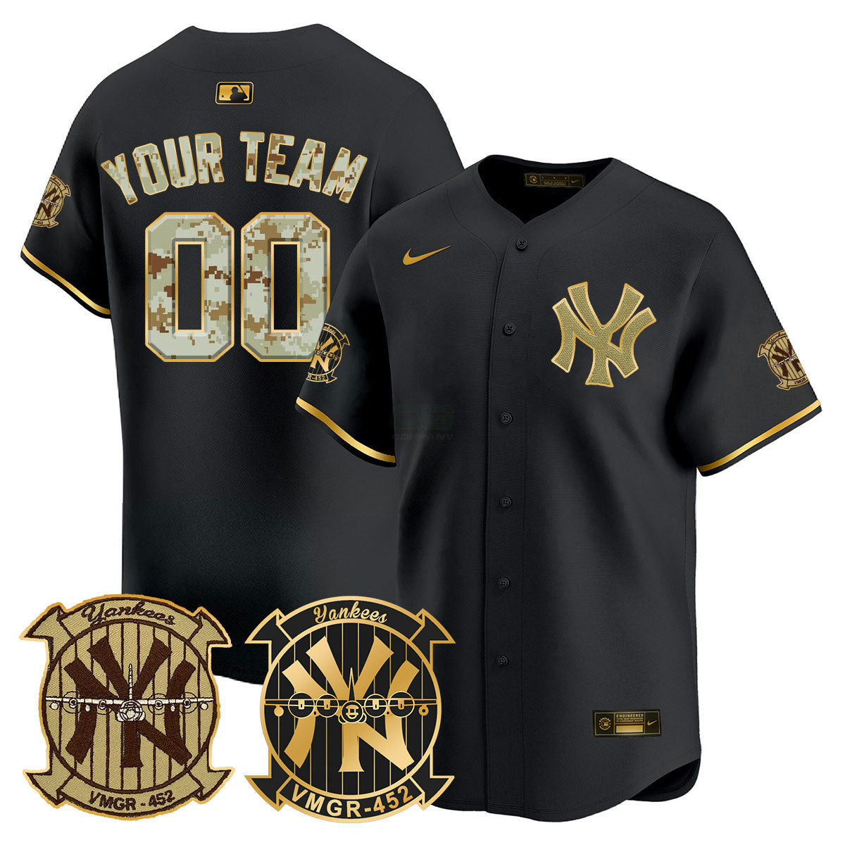 Camisa MLB New York Desert USMC Alternativa Vapor Premier Limited Jersey