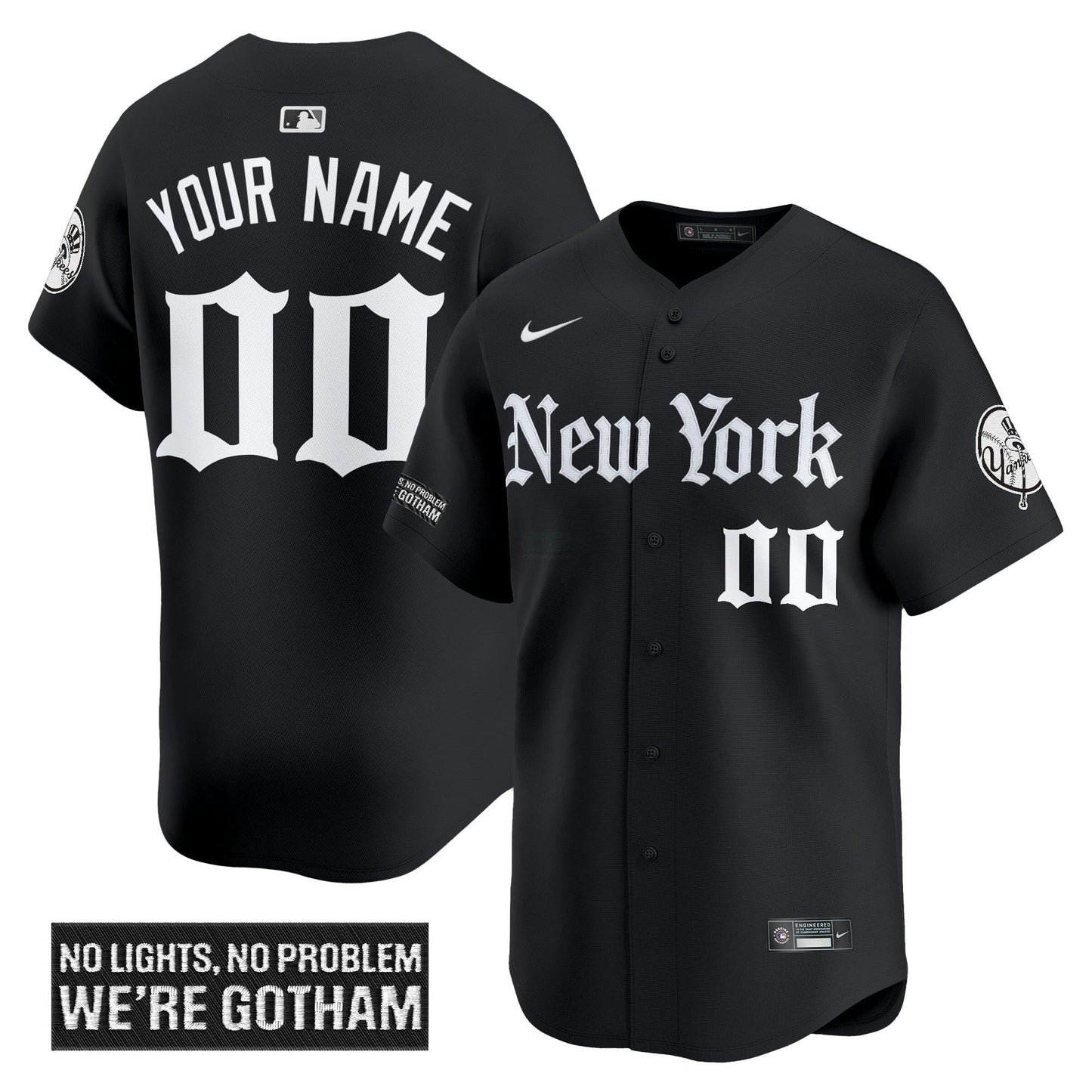 Camisa MLB New York ‘Gothic Legacy Edition’ Vapor Premier Limited Jersey