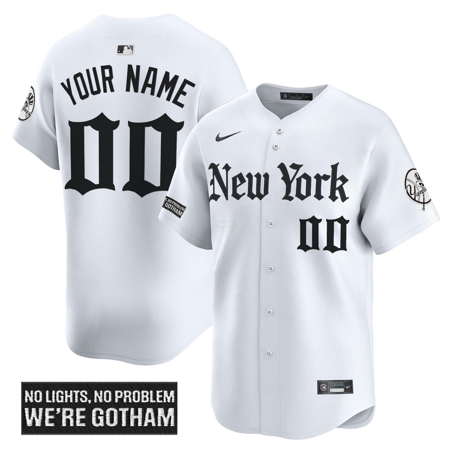 Camisa MLB New York ‘Gothic Legacy Edition’ Vapor Premier Limited Jersey