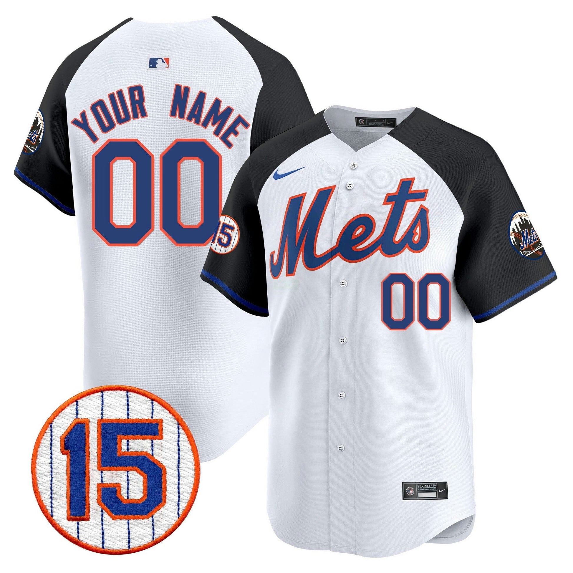 Camisa MLB New York Jerry Grote Patch Vapor Premier Limited Jersey