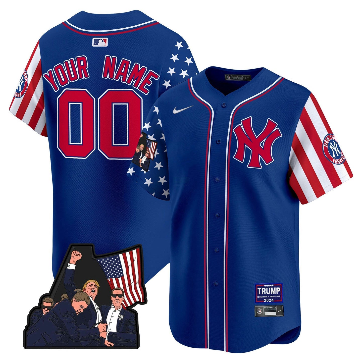 Camisa MLB New York Make American Great Again Vapor Premier Limited Jersey