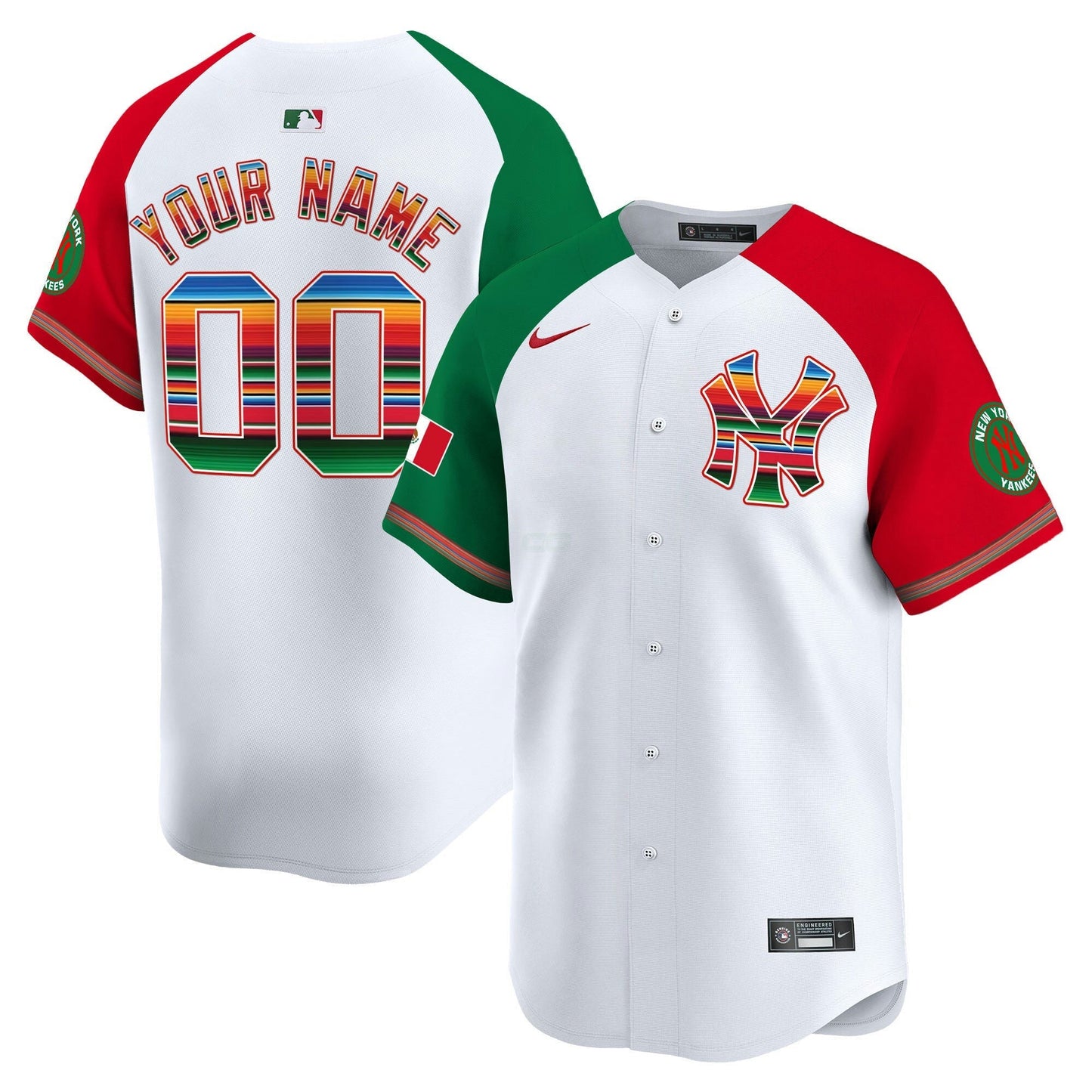 Camisa MLB New York Mexico Vapor Premier Limited Jersey