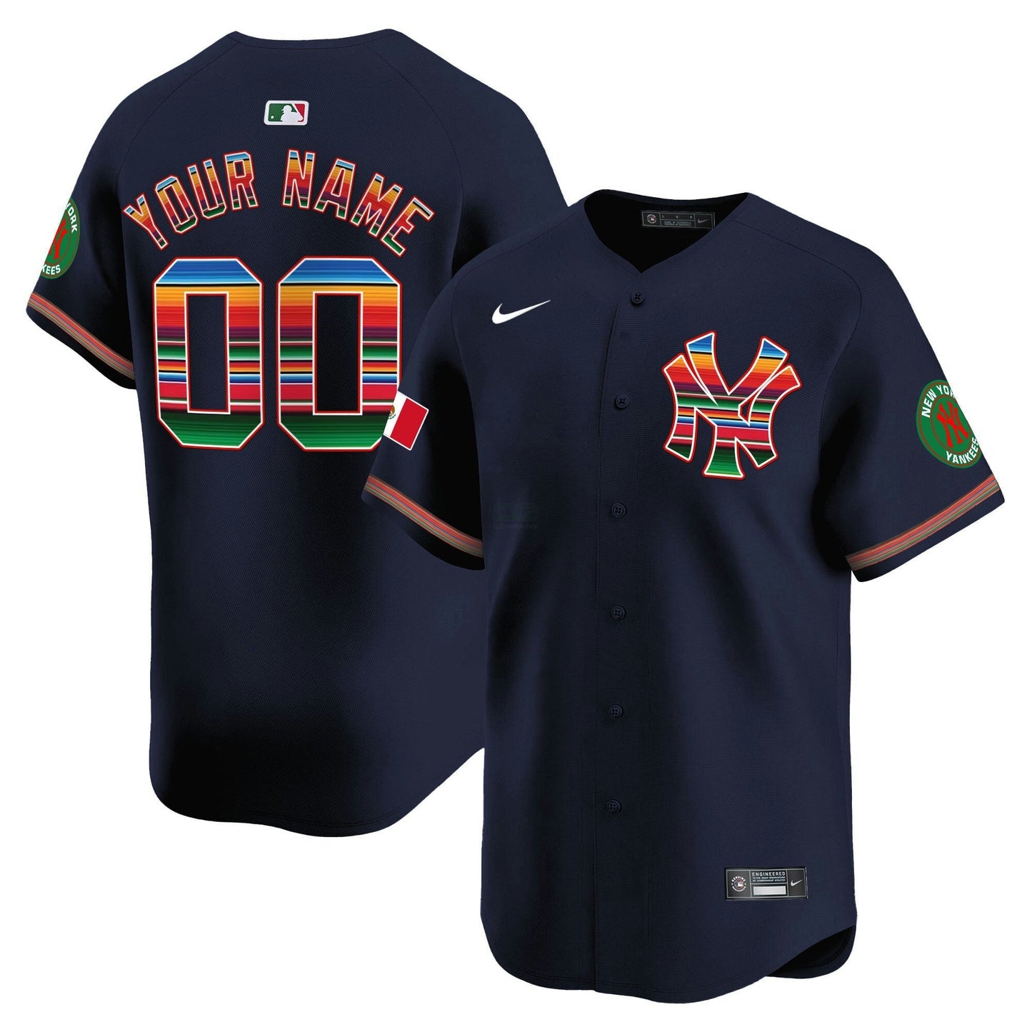 Camisa MLB New York Mexico Vapor Premier Limited Jersey
