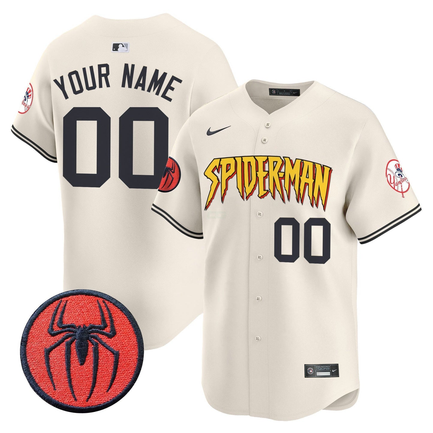 Camisa MLB New York Spider-Man Vapor Premier Limited Jersey