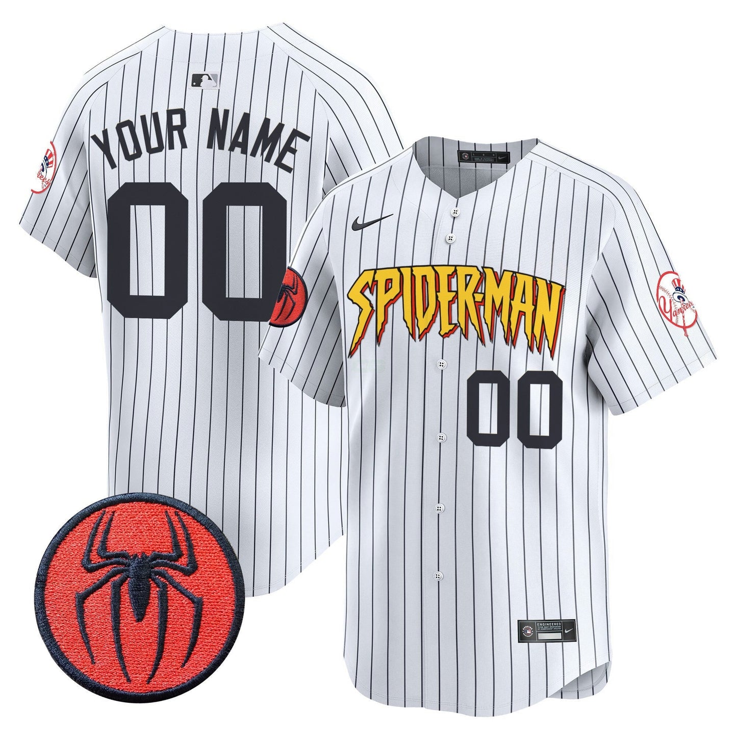 Camisa MLB New York Spider-Man Vapor Premier Limited Jersey