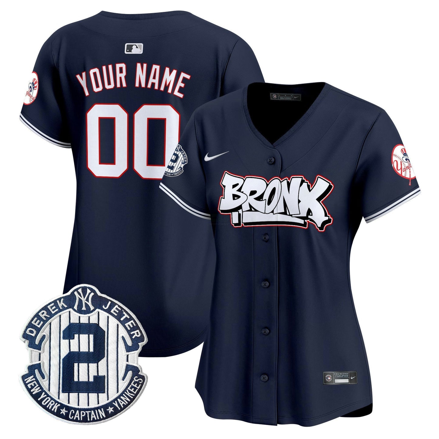 Camisa MLB New York The Bronx Graffiti Vapor Premier Limited Jersey V4