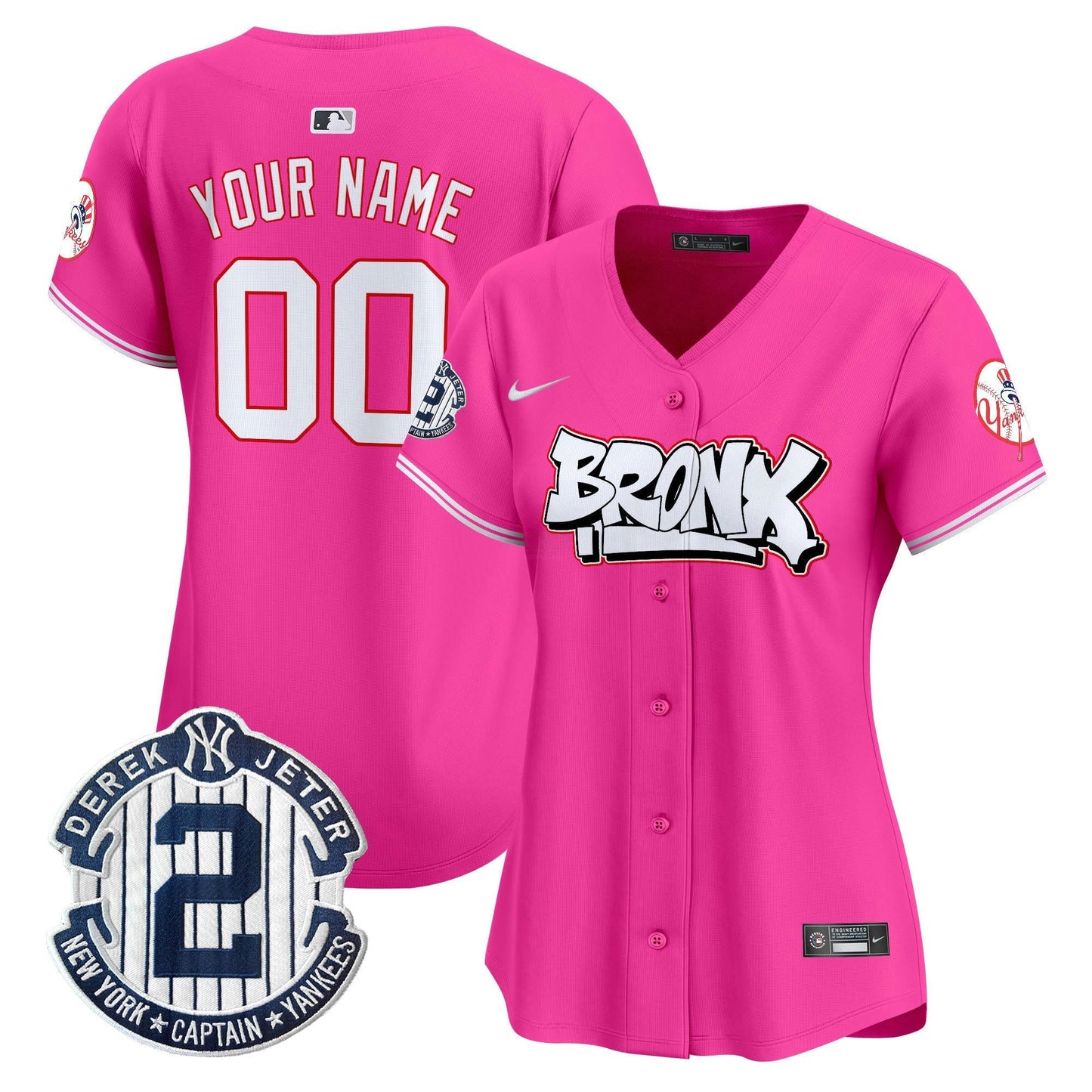 Camisa MLB New York The Bronx Graffiti Vapor Premier Limited Jersey V4
