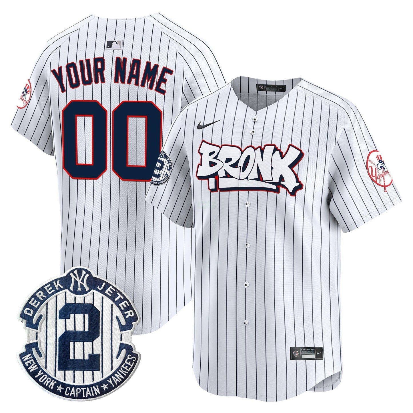 Camisa MLB New York The Bronx Graffiti Vapor Premier Limited Jersey V4