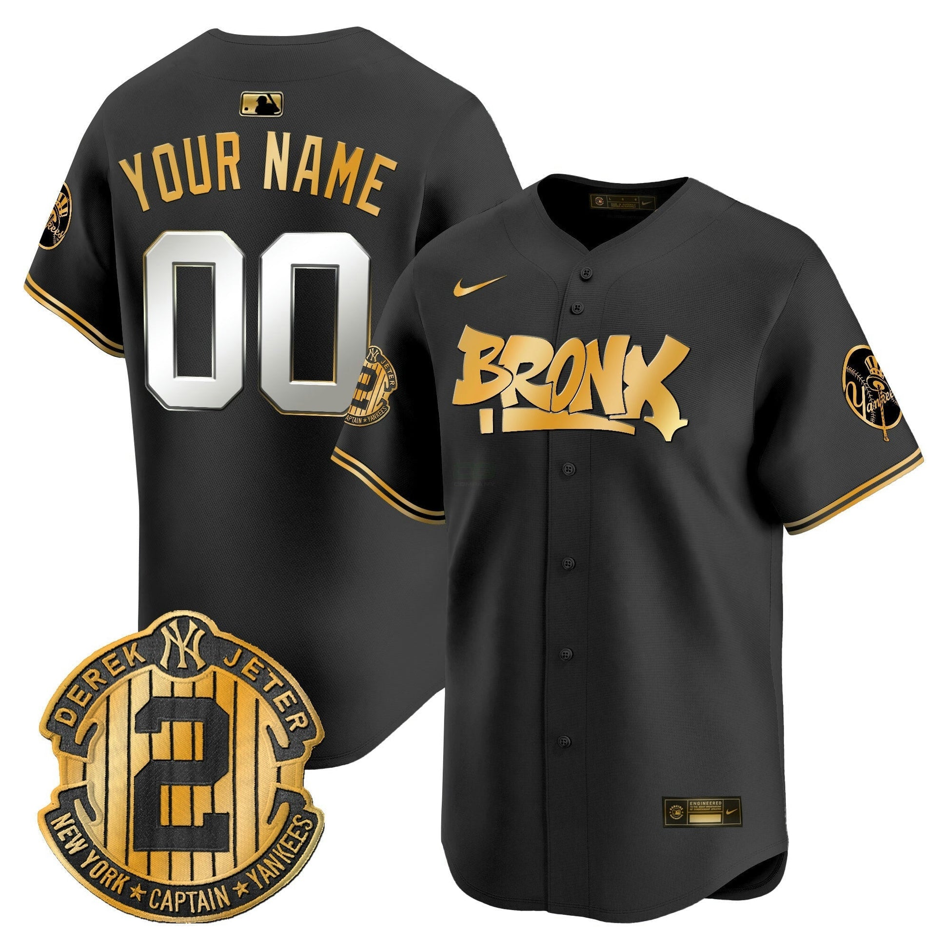 Camisa MLB New York The Bronx Graffiti Vapor Premier Limited Jersey V6