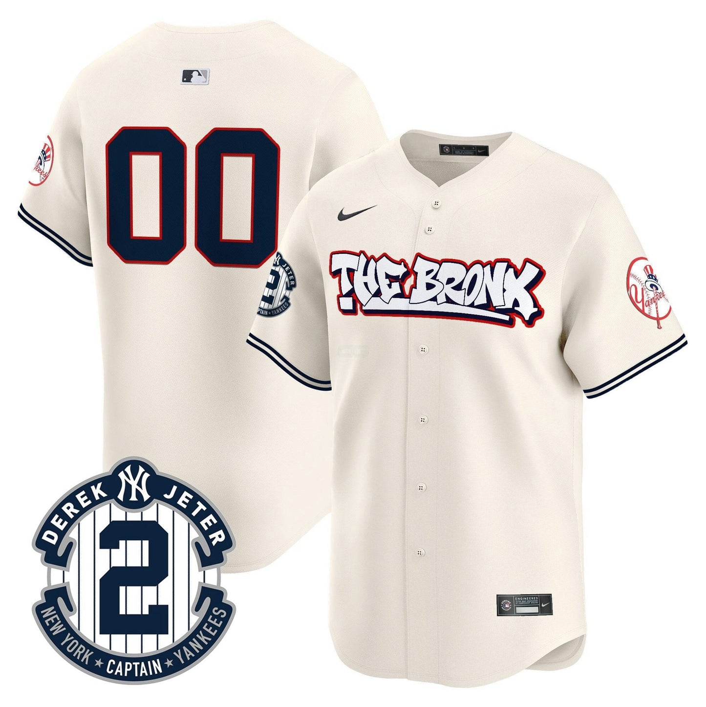 Camisa MLB New York The Bronx Graffiti Vapor Premier Limited Jersey V8
