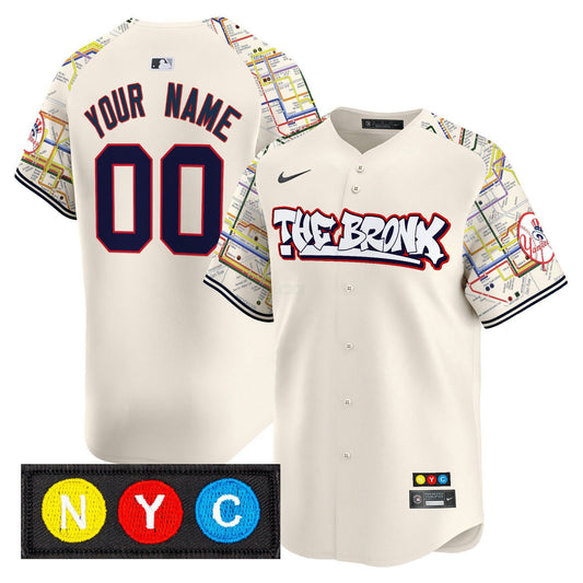 Camisa MLB New York The Bronx Subway Style Vapor Premier Limited Jersey – Stitched