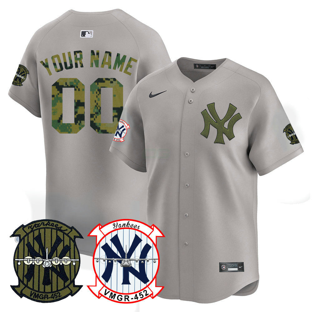 Camisa MLB New York Woodland USMC Alternativa Vapor Premier Limited Jersey