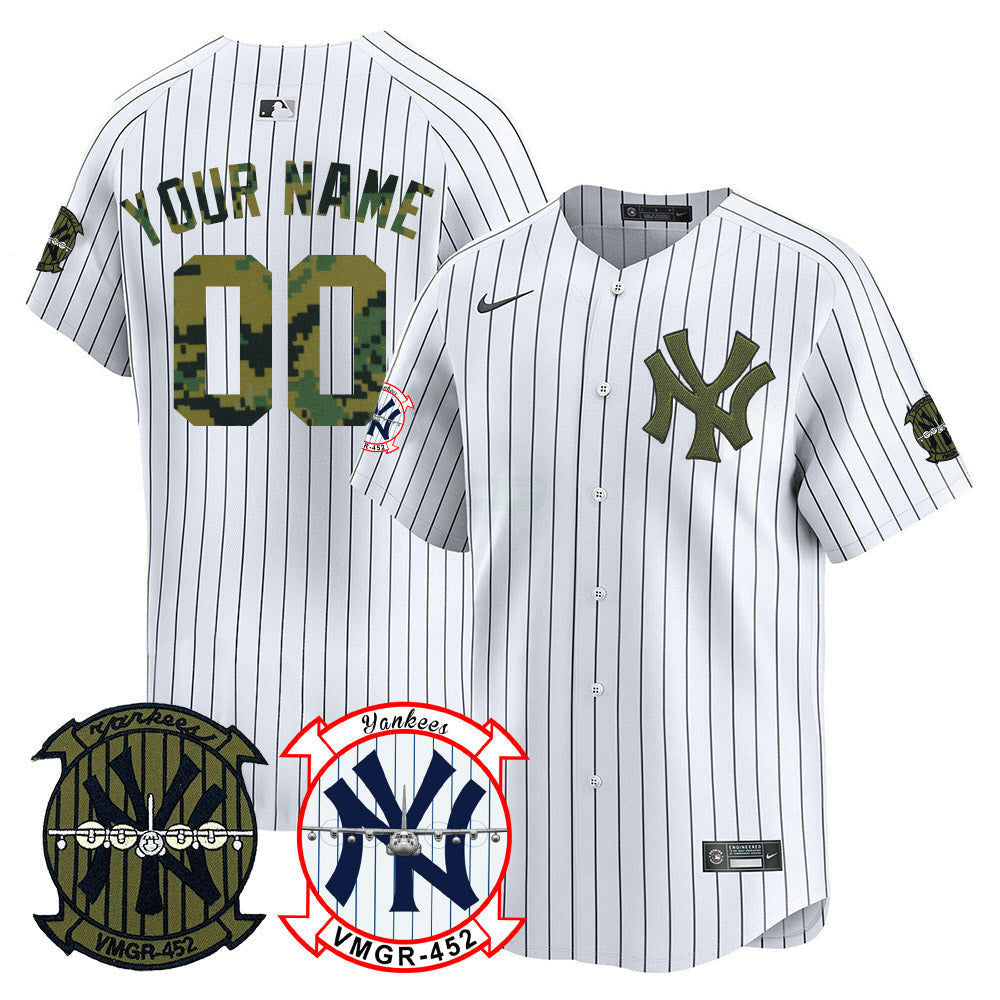 Camisa MLB New York Woodland USMC Alternativa Vapor Premier Limited Jersey