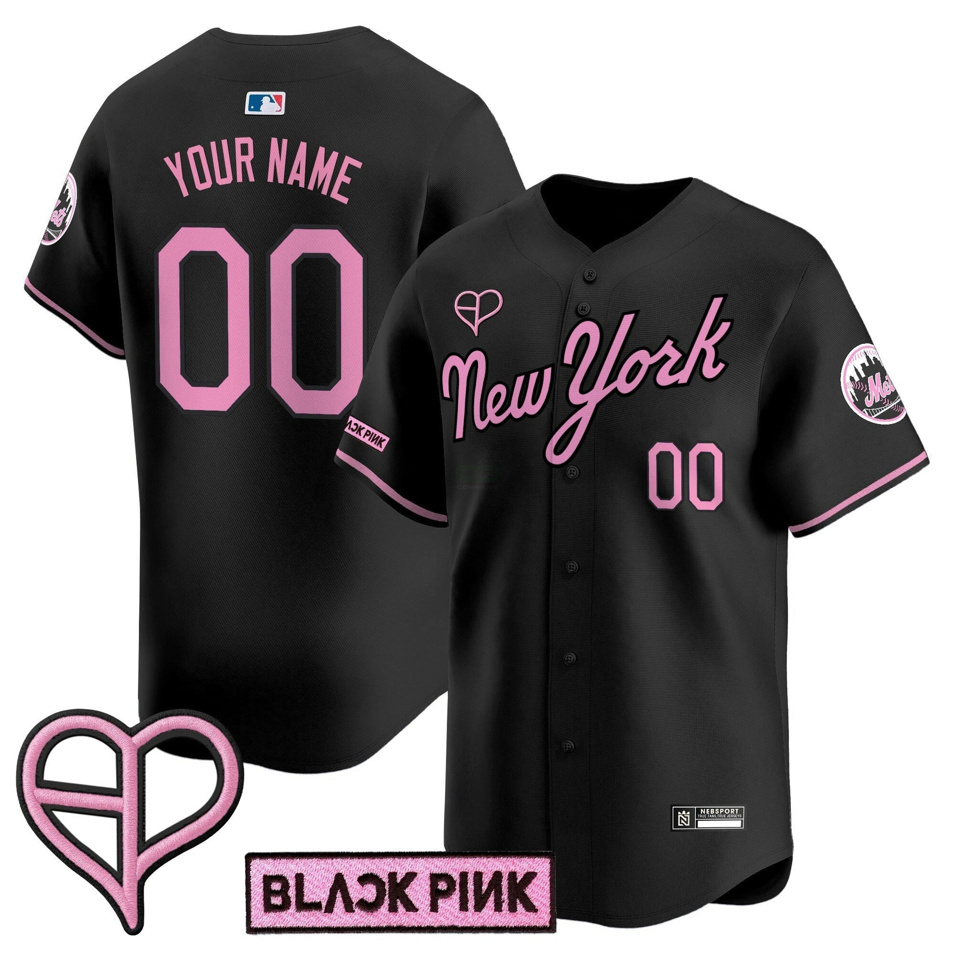 Camisa MLB New York x BLACKPINK 2025 Vapor Premier Limited Jersey