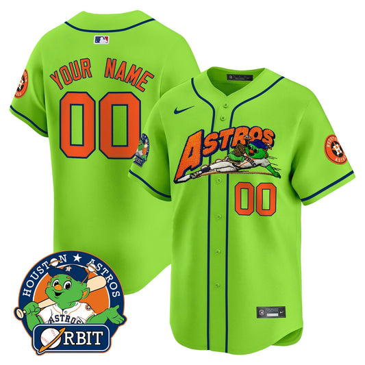 Camisa MLB Orbit Patch Vapor Premier Limited Jersey V4 - Verde