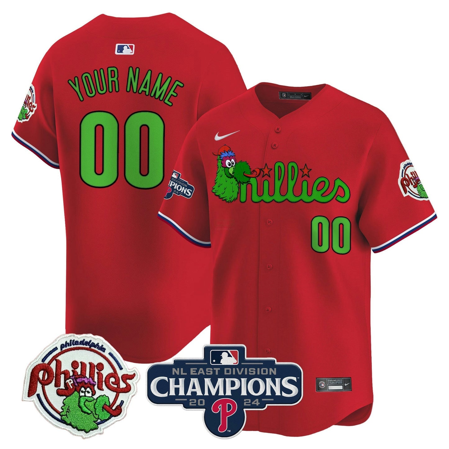 Camisa MLB Phanatic 2024 NL East Division Champions Vapor Premier Limited Jersey V2