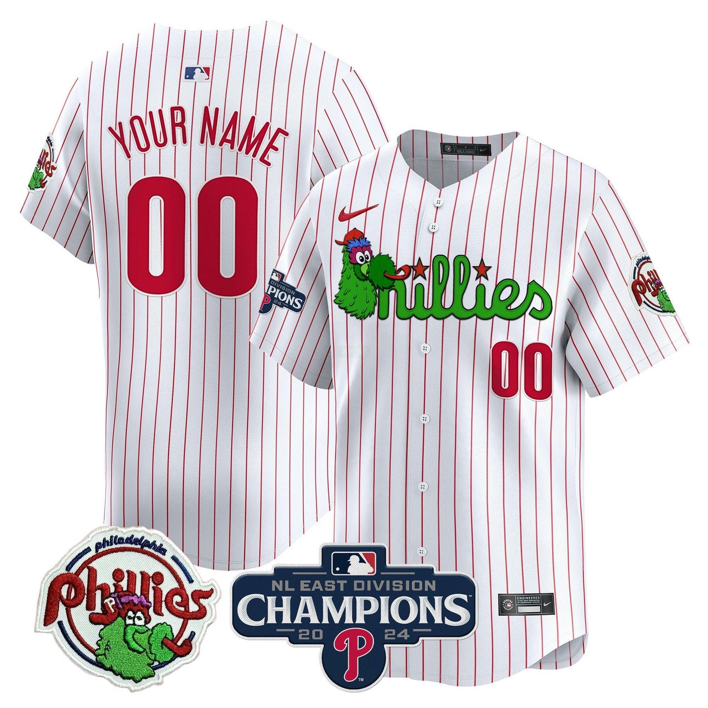Camisa MLB Phanatic 2024 NL East Division Champions Vapor Premier Limited Jersey V2