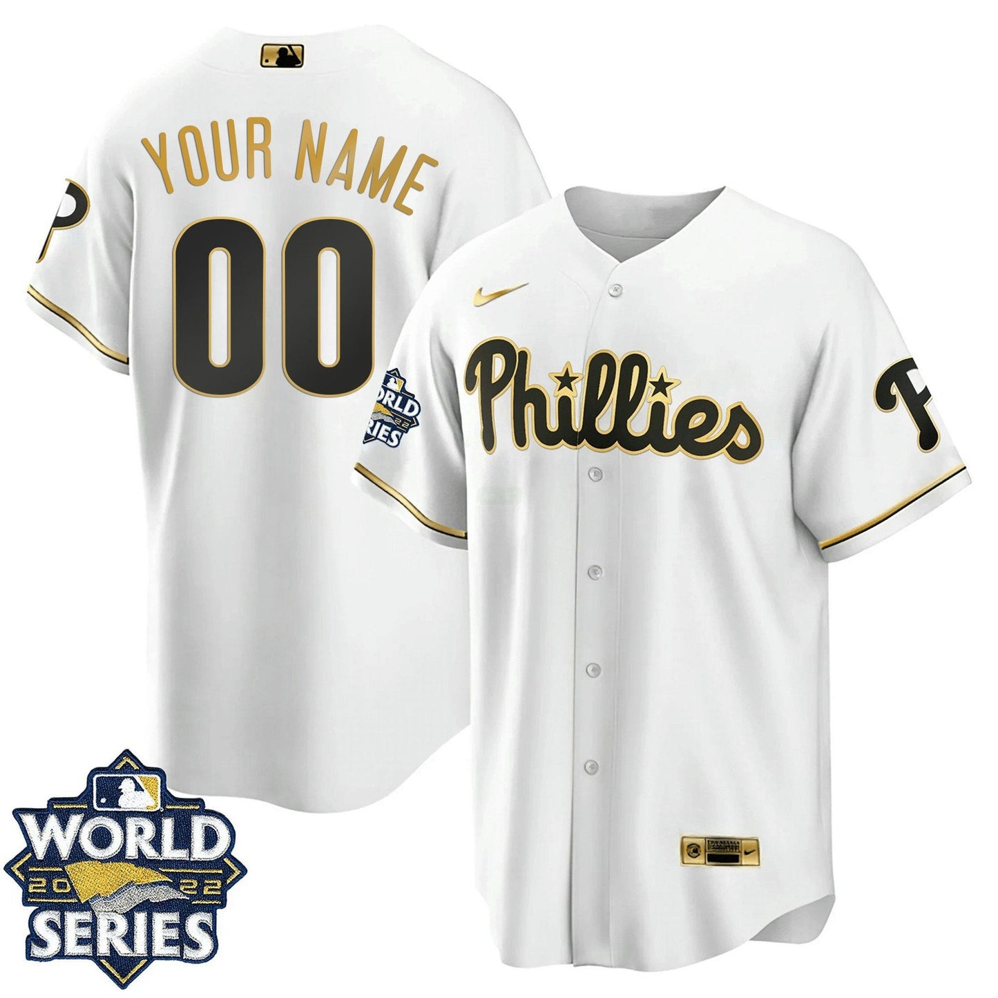Camisa MLB Philadelphia 2022 World Series Jersey