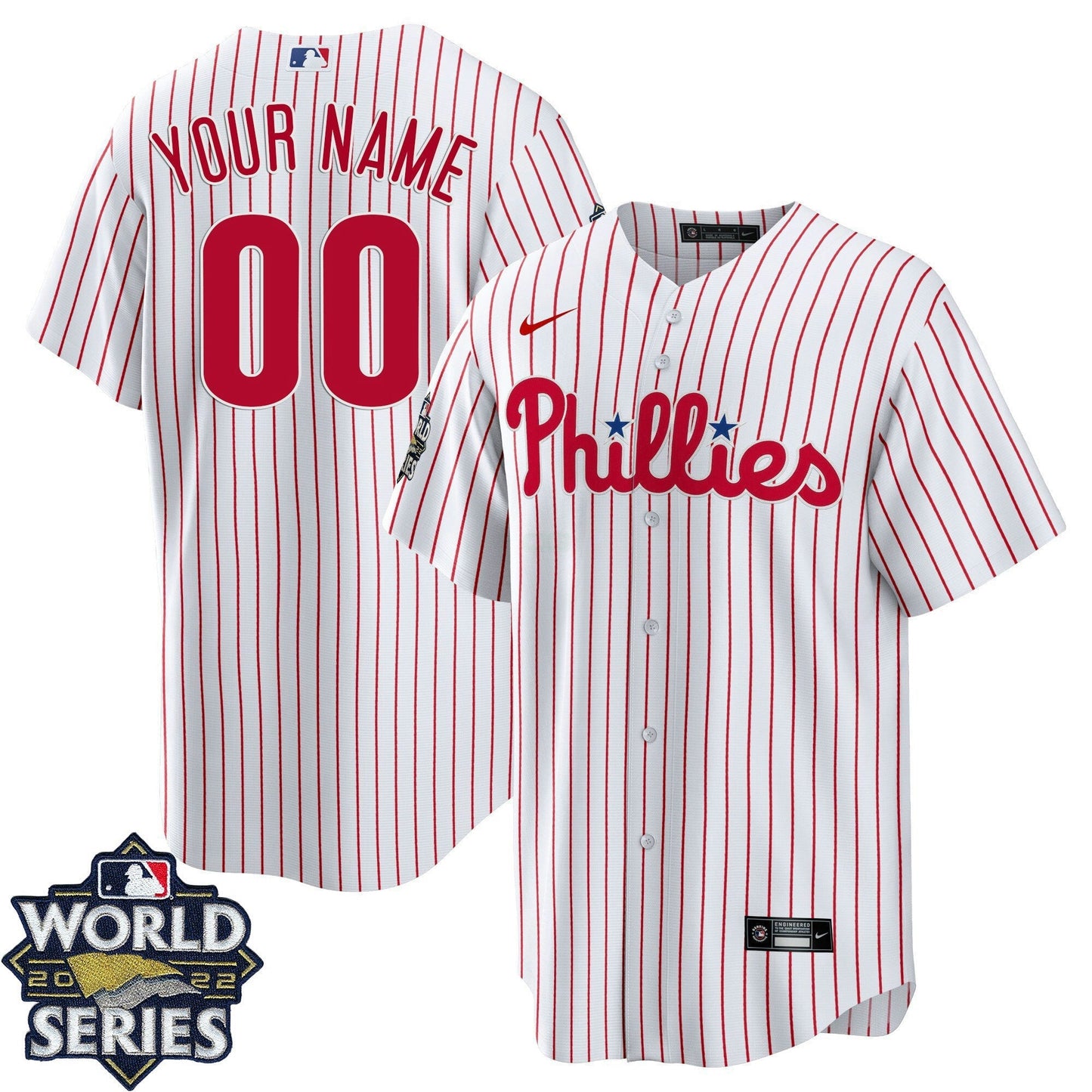 Camisa MLB Philadelphia 2022 World Series Jersey