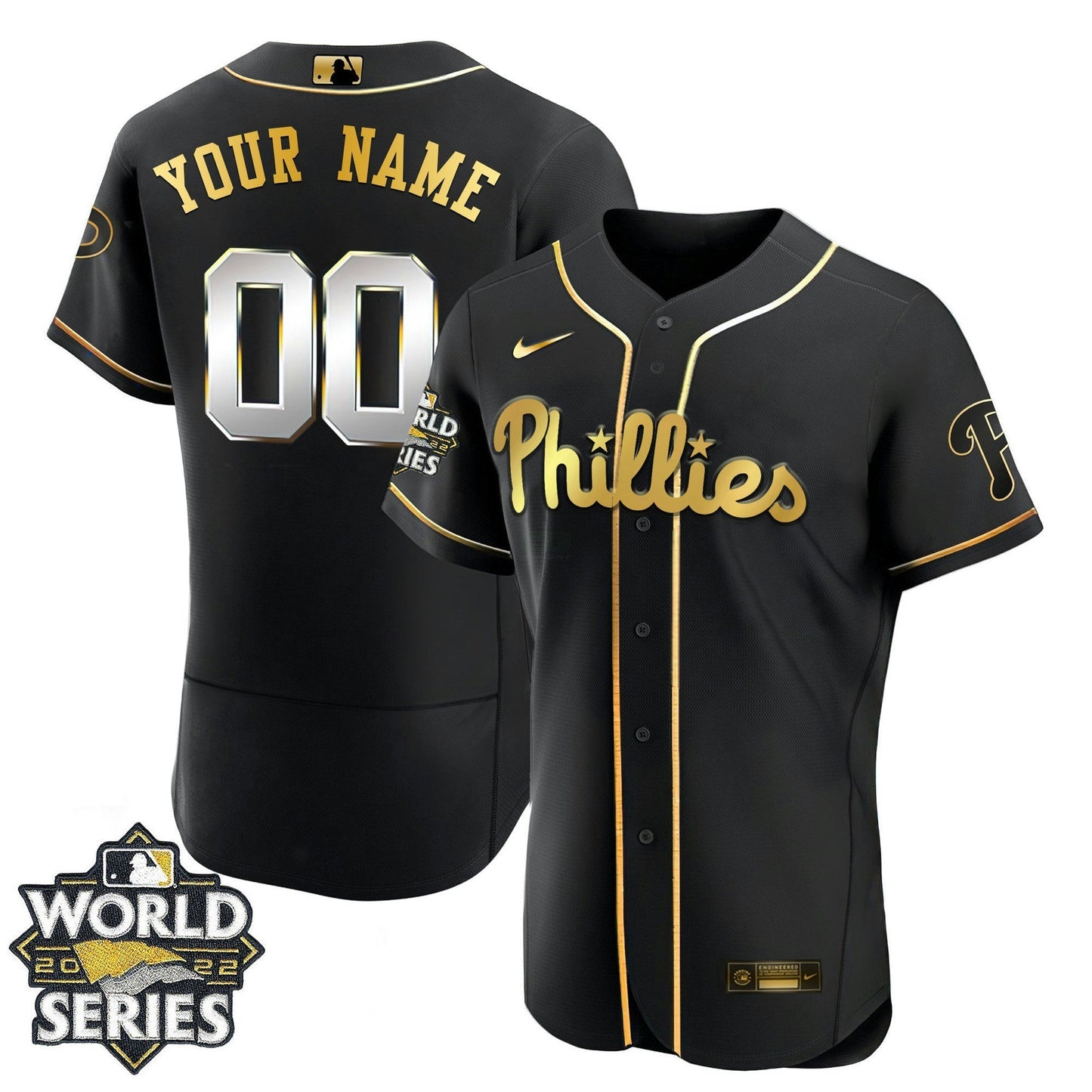Camisa MLB Philadelphia 2022 World Series Jersey