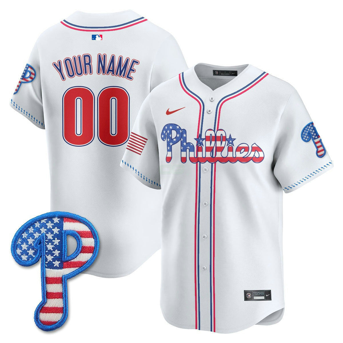 Camisa MLB Philadelphia 2025 Fourth of July Vapor Premier Limited Jersey