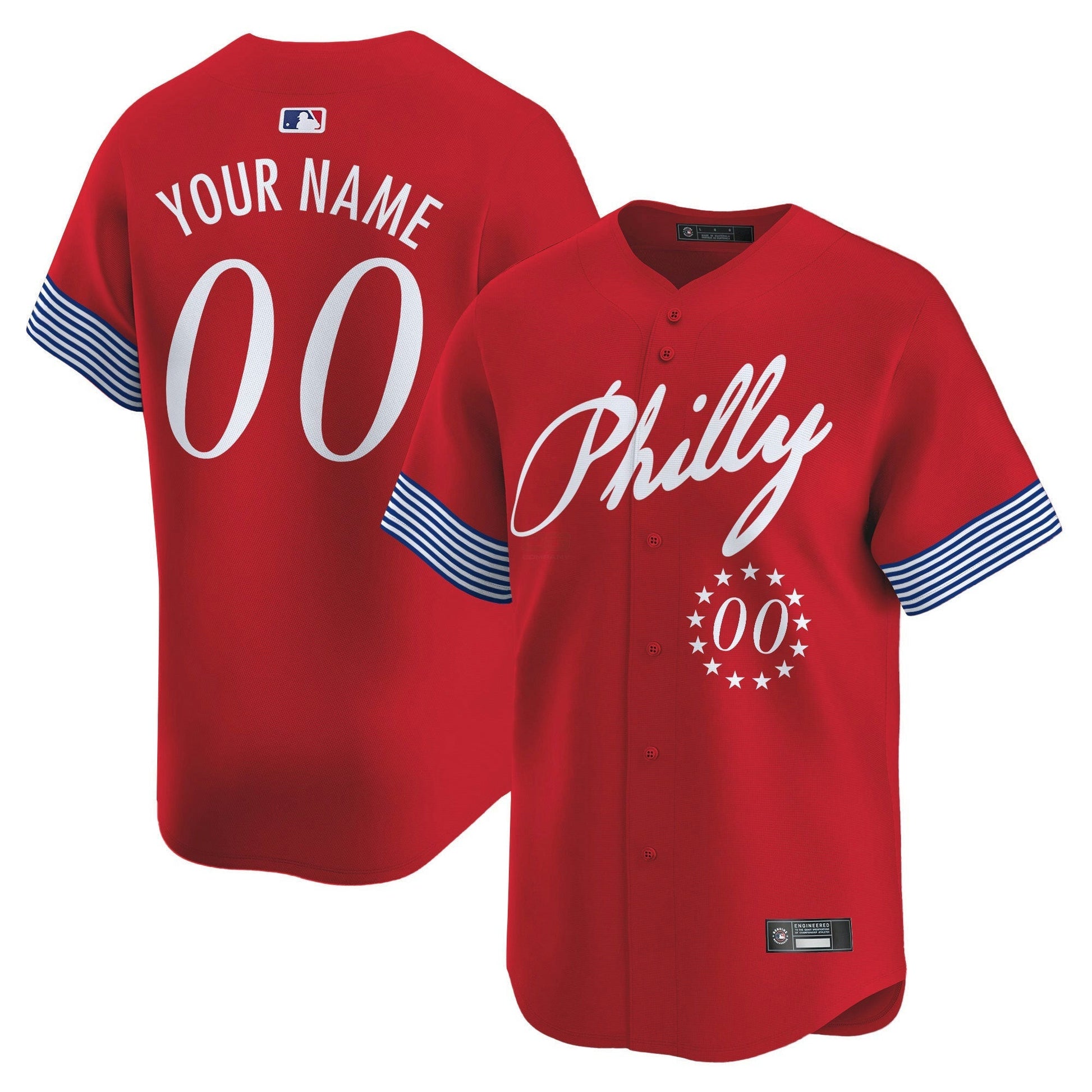 Camisa MLB Philadelphia 2025 Independence Day Vapor Premier Limited Jersey V2