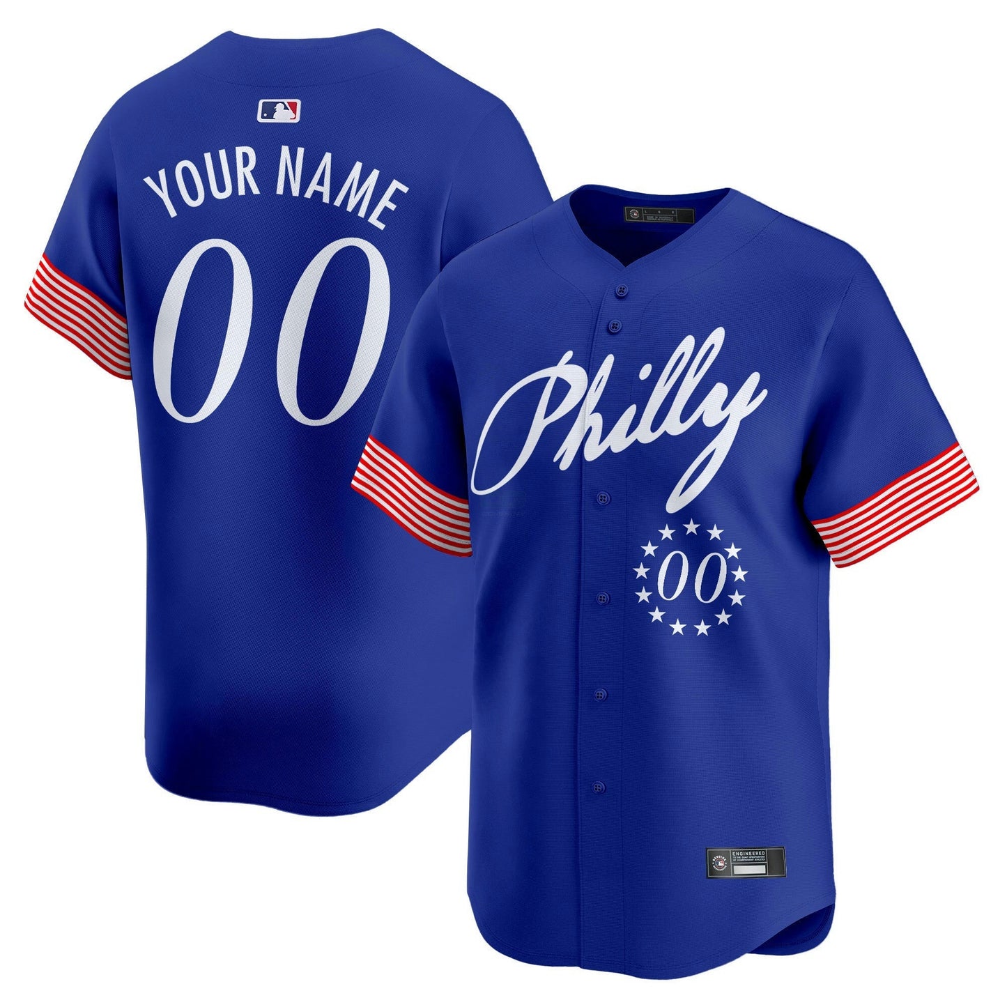 Camisa MLB Philadelphia 2025 Independence Day Vapor Premier Limited Jersey V2