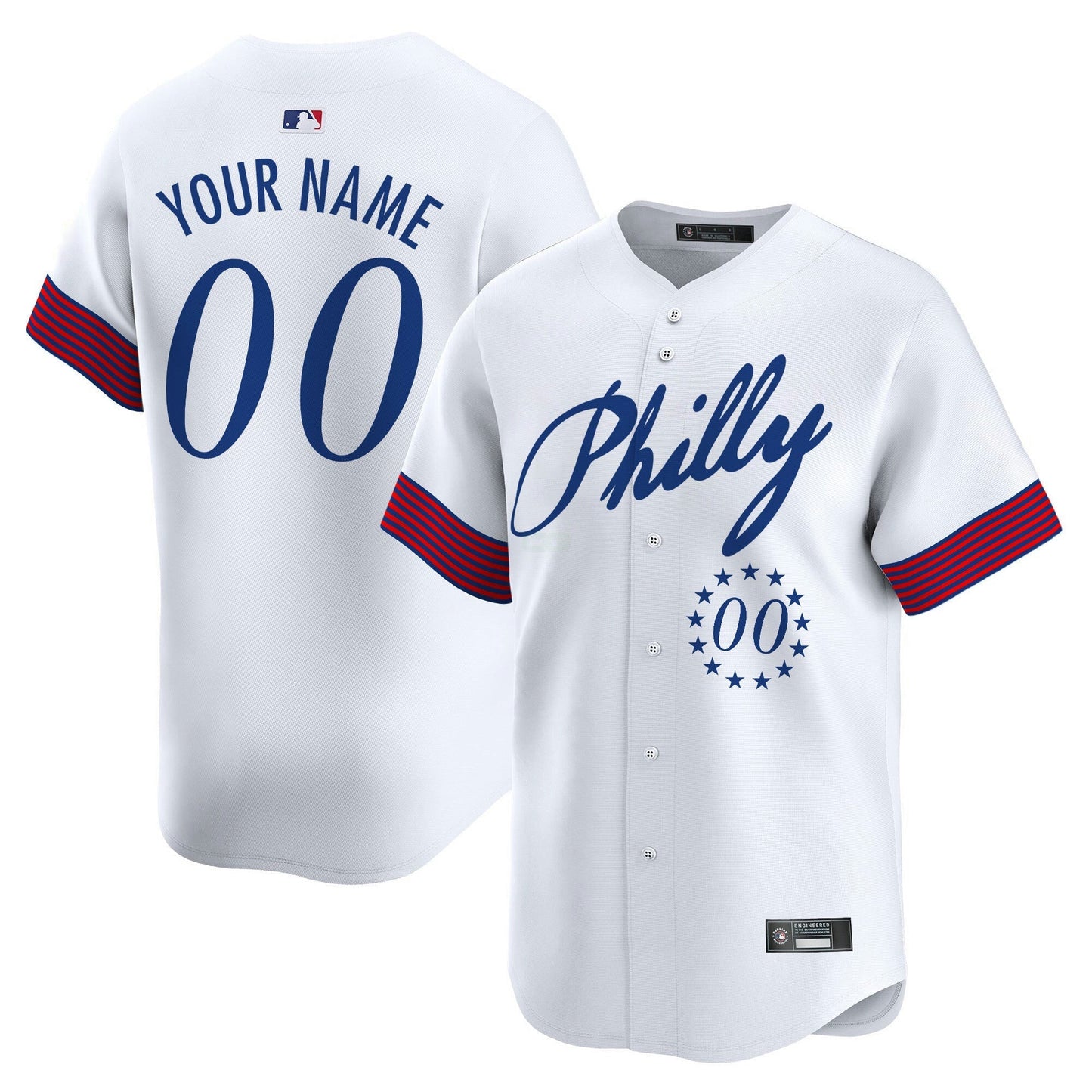 Camisa MLB Philadelphia 2025 Independence Day Vapor Premier Limited Jersey V2